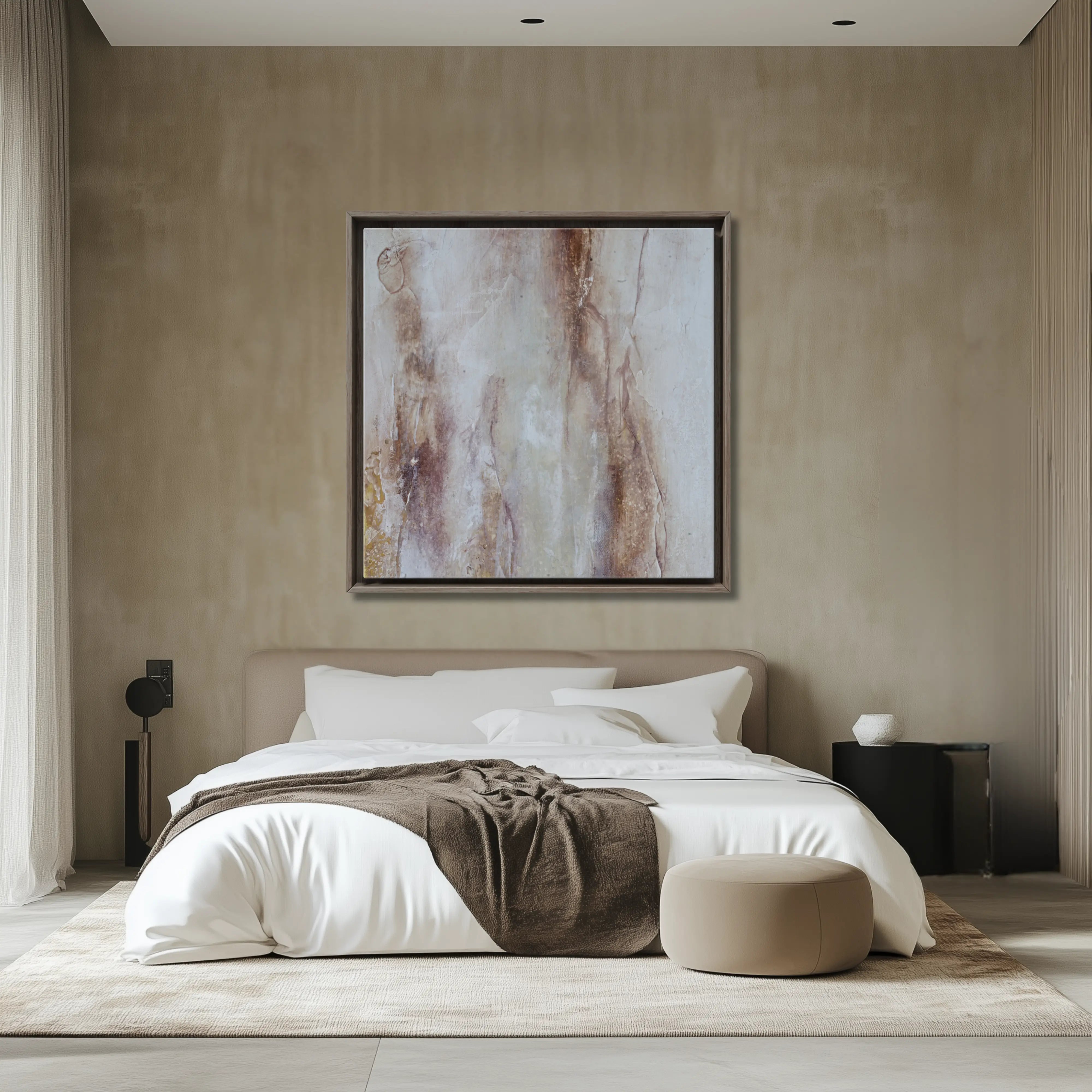 Minimalistic Obsession | Luxury Wall Décor for Neutral Living Room