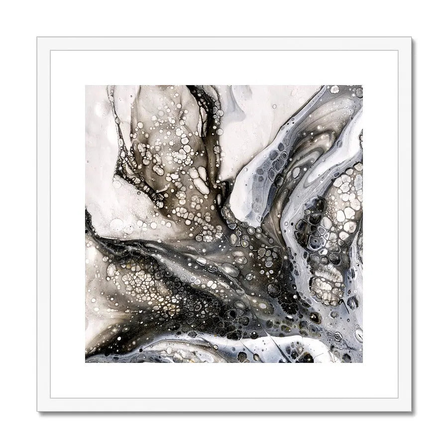 Monochrome Attraction - framed wall art in black and white