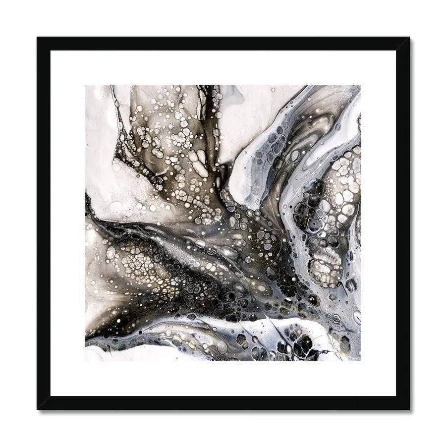 Monochrome Attraction - framed wall art in black and white