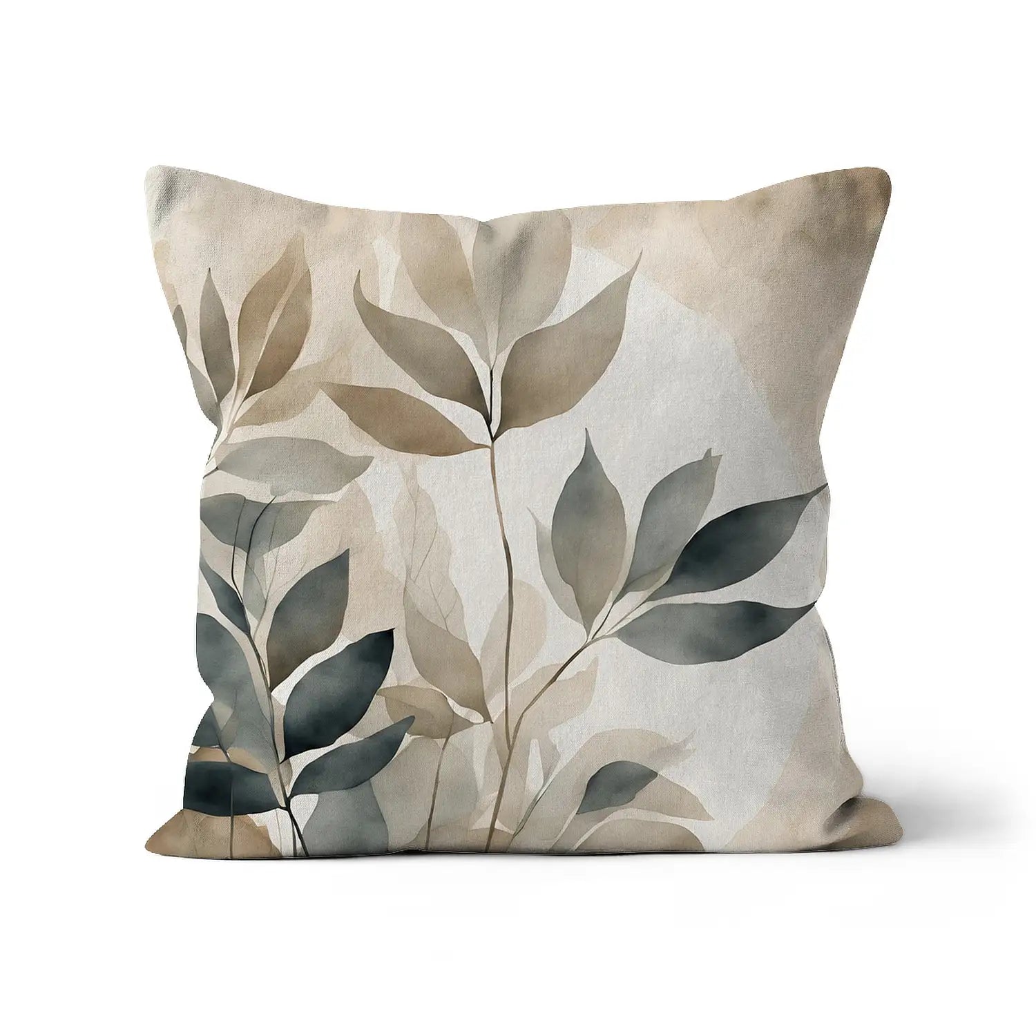 Calm - Chic floral throw pillows, minimalist & handmade