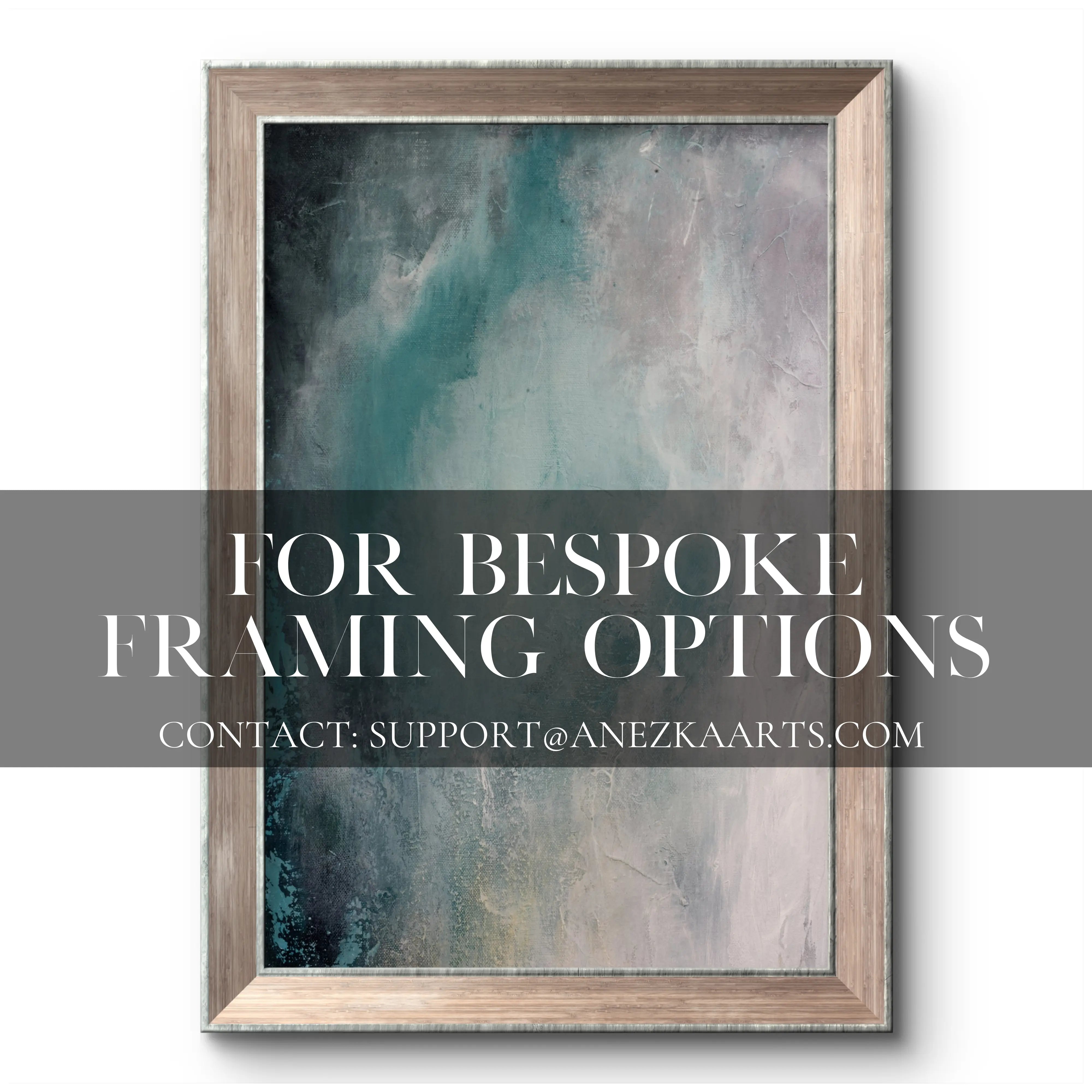 Refinement |  Tranquil Framed Canvas Art