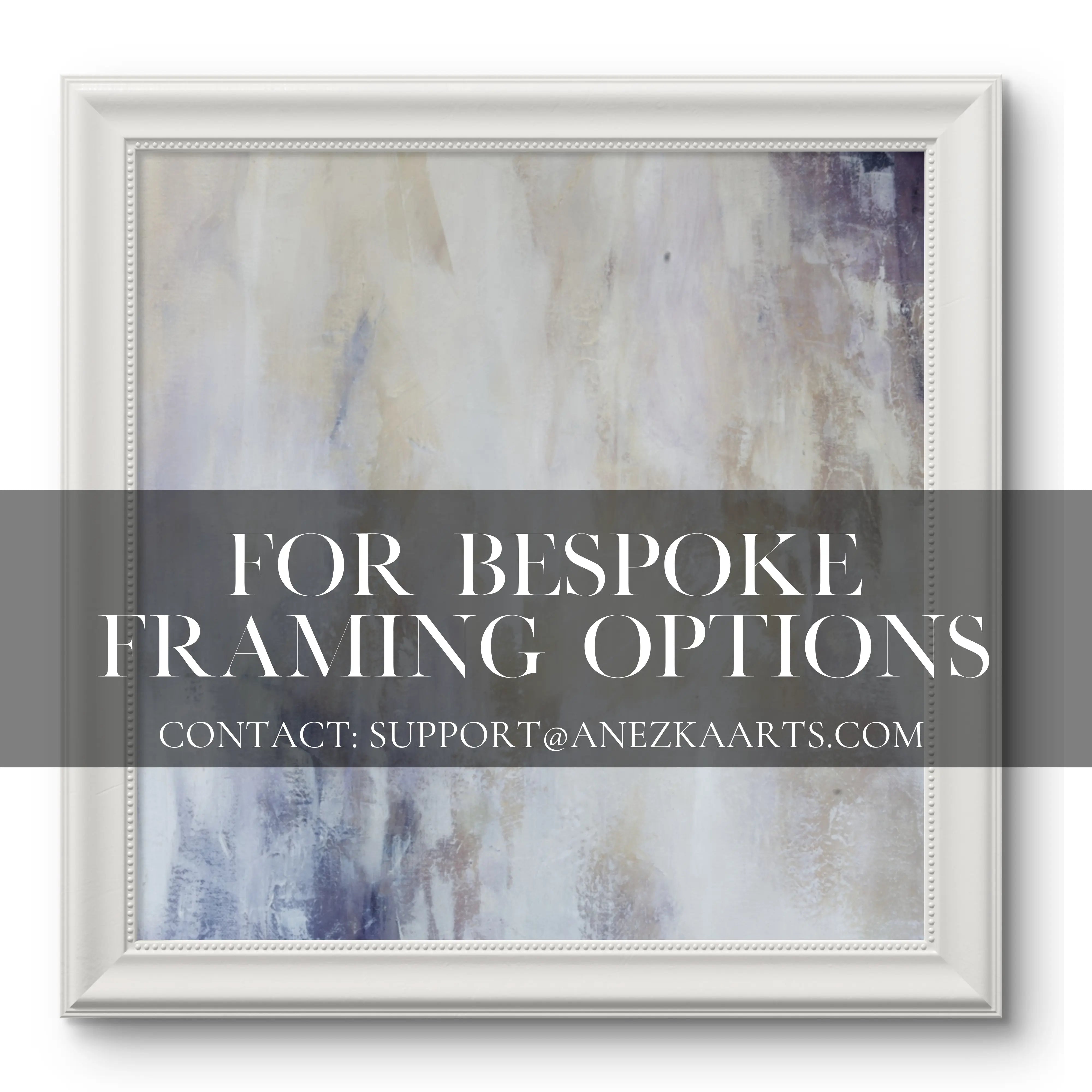 Ivory Posh | Framed Art Print