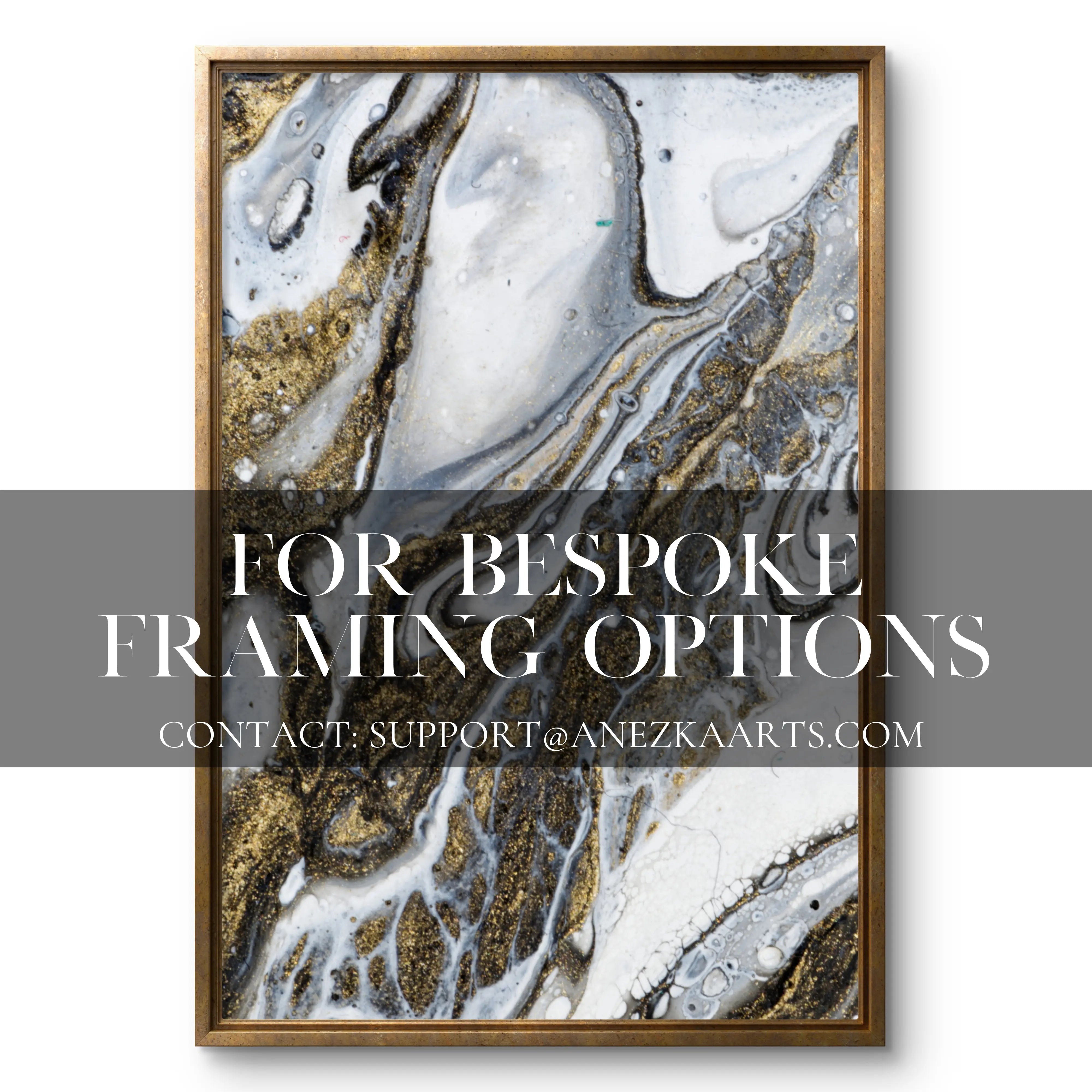 White Splendour | Minimalist Framed Abstract Art Print