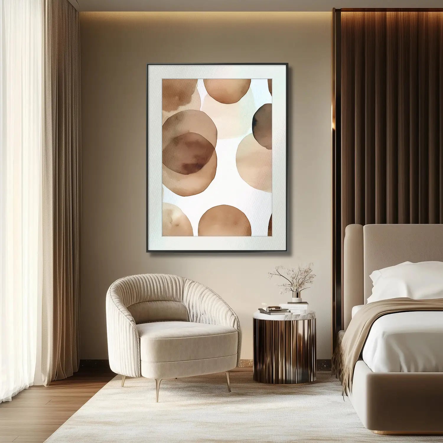 Earthly Hues - Bespoke Fine Art Print for Elegant Interiors