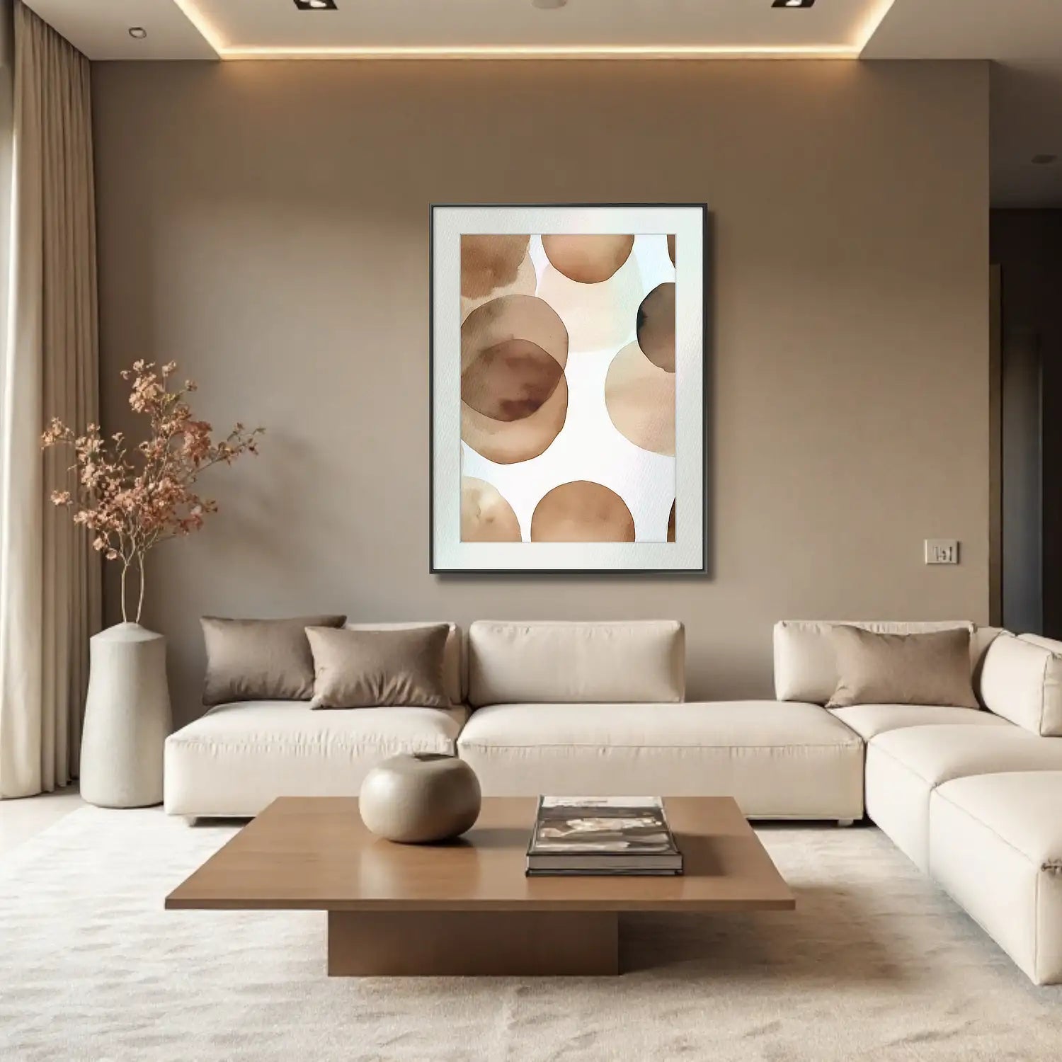 Earthly Hues - Bespoke Fine Art Print for Elegant Interiors