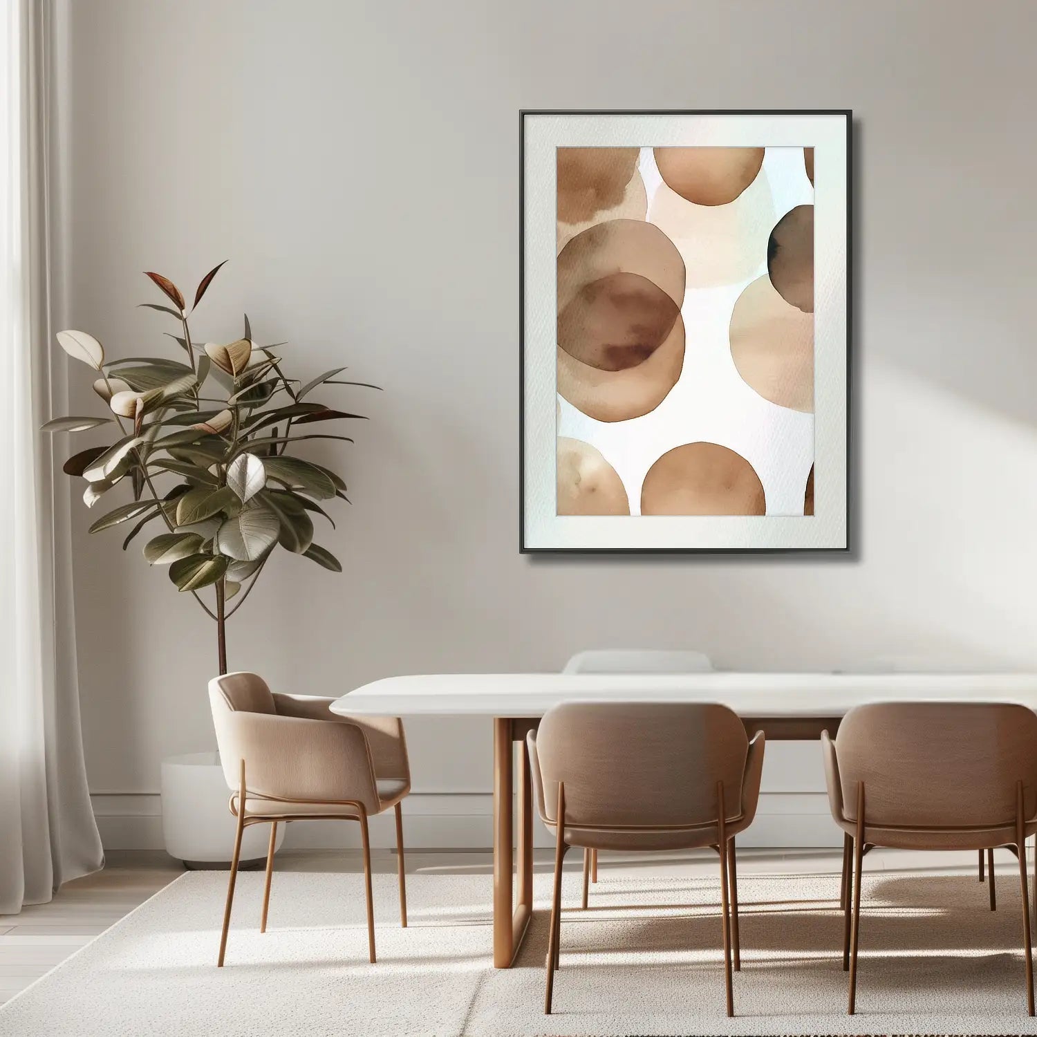 Earthly Hues - Bespoke Fine Art Print for Elegant Interiors