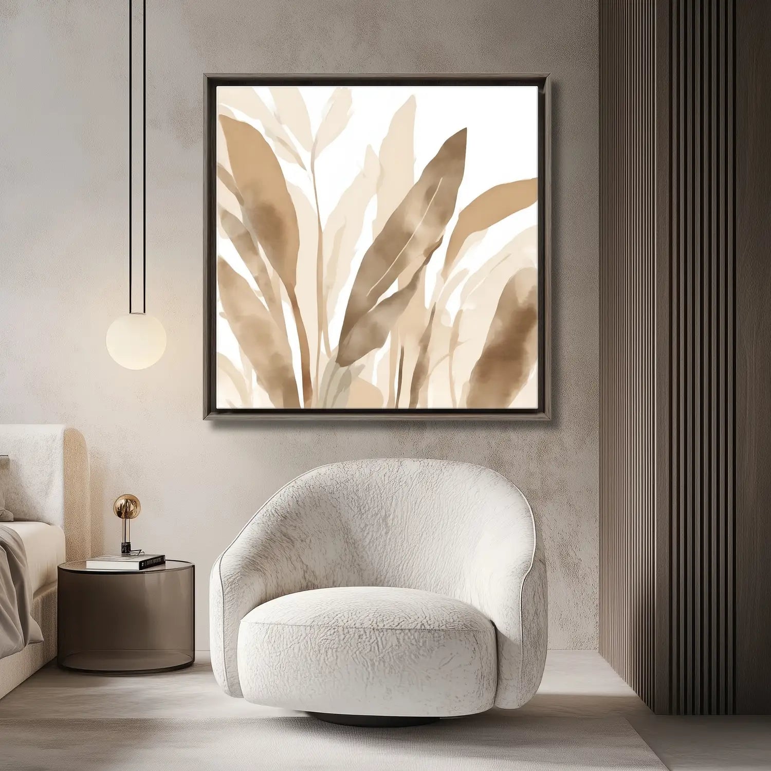 Haven - Botanical art print for a serene bedroom