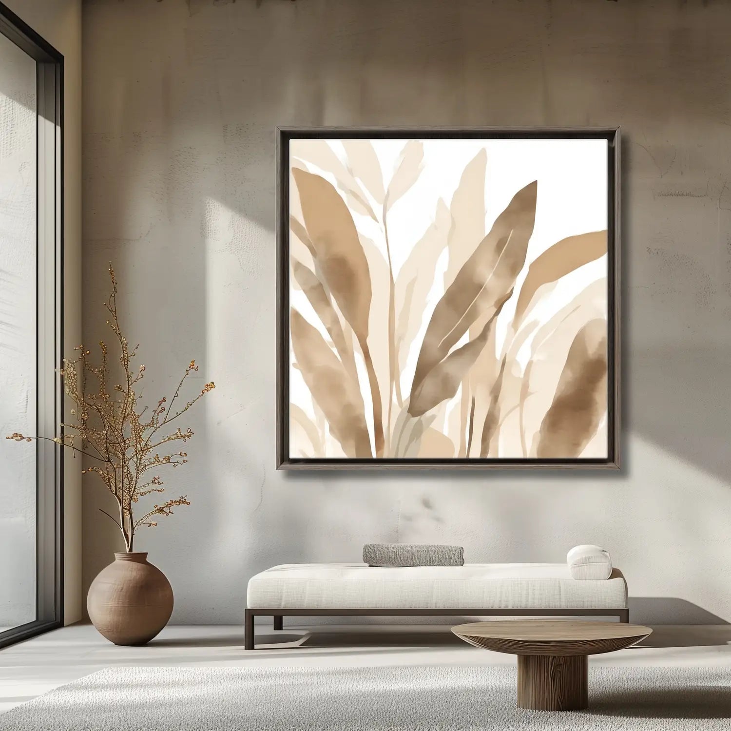 Haven - Botanical art print for a serene bedroom