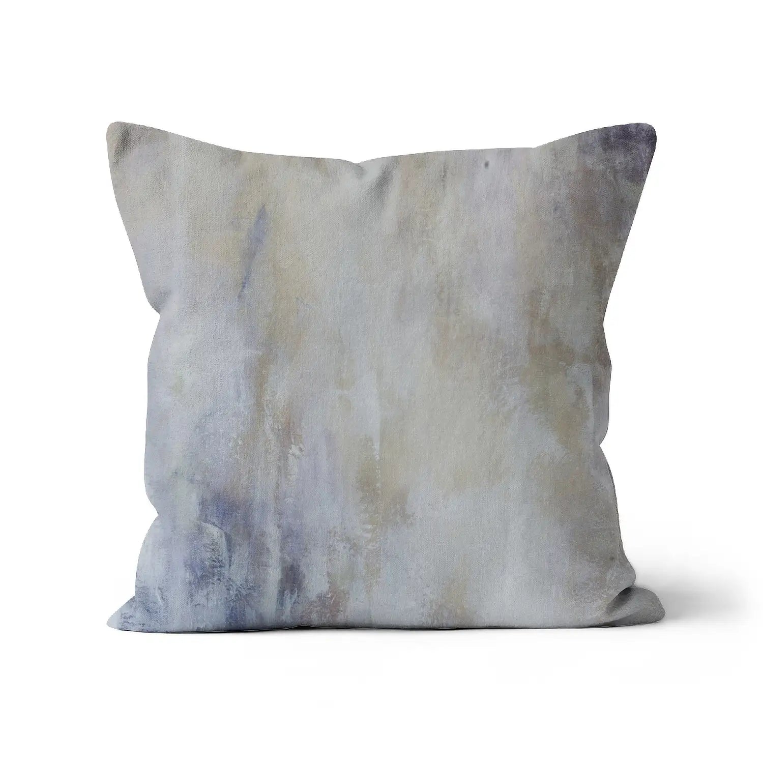 Ivory Posh - Hand-crafted Minimalist Decorative Throw Pillow in Ivory