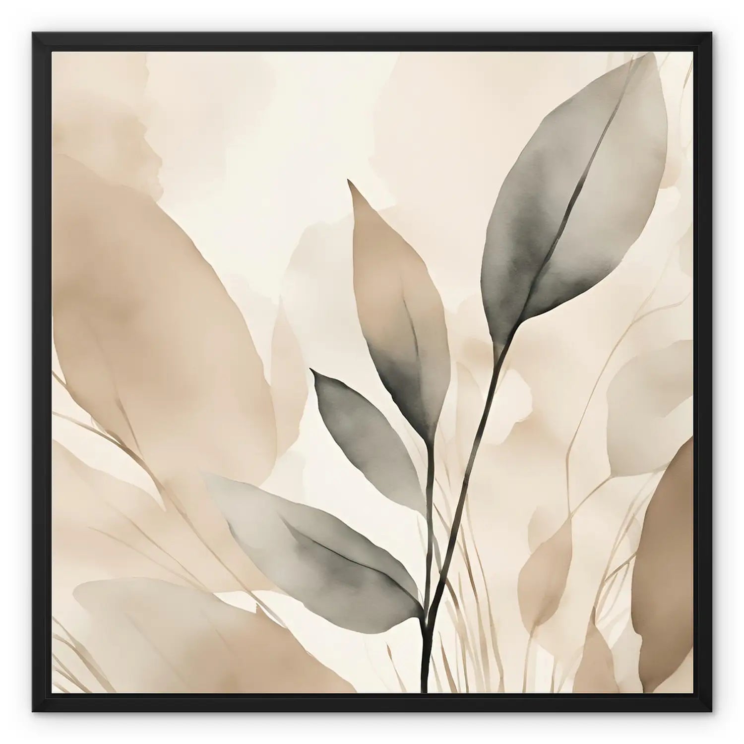 Morning Light - Flower canvas wall art