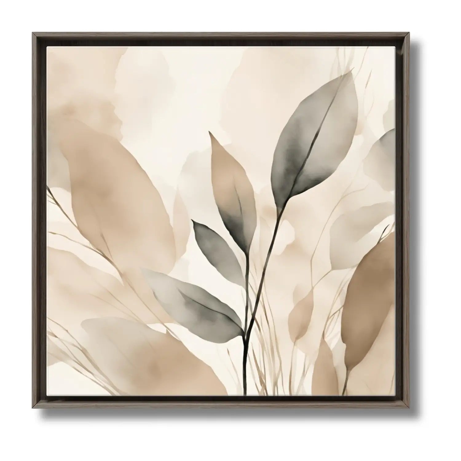 Morning Light - Flower canvas wall art