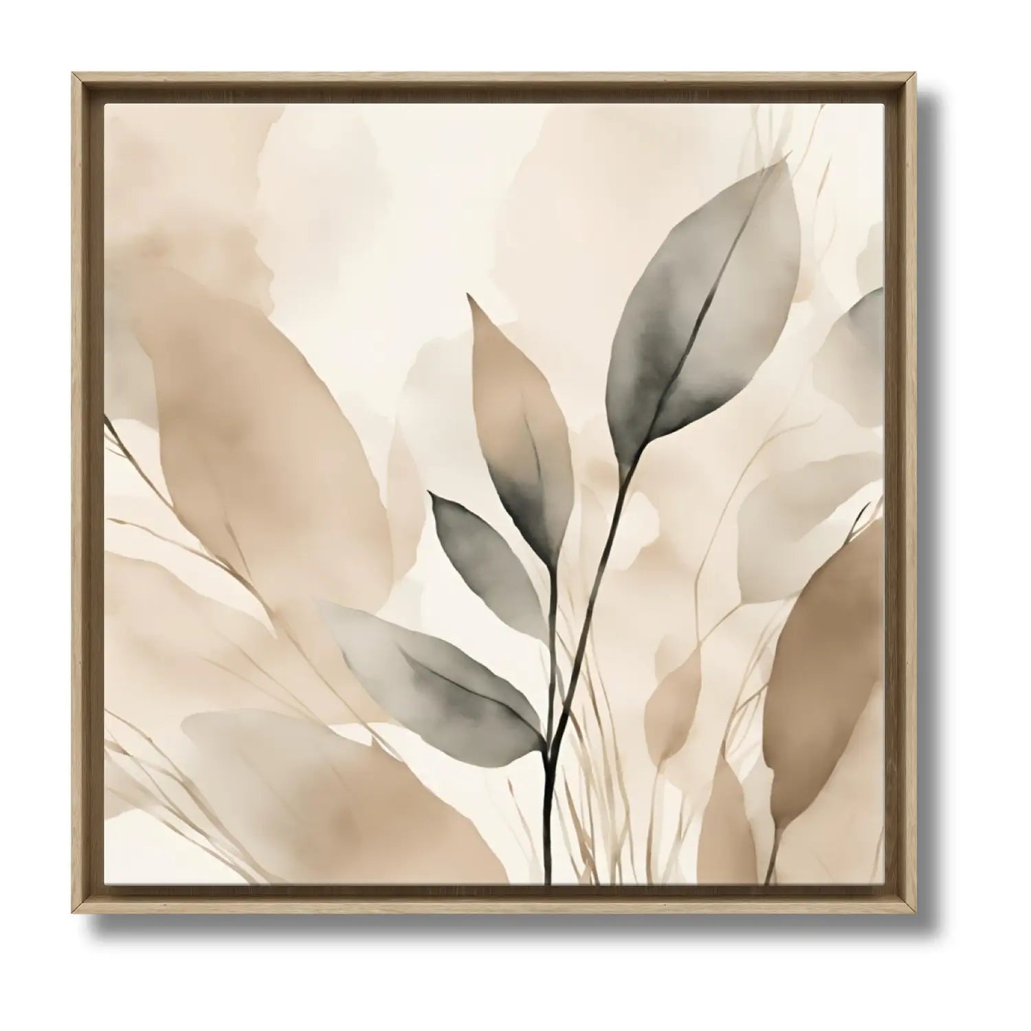 Morning Light - Flower canvas wall art