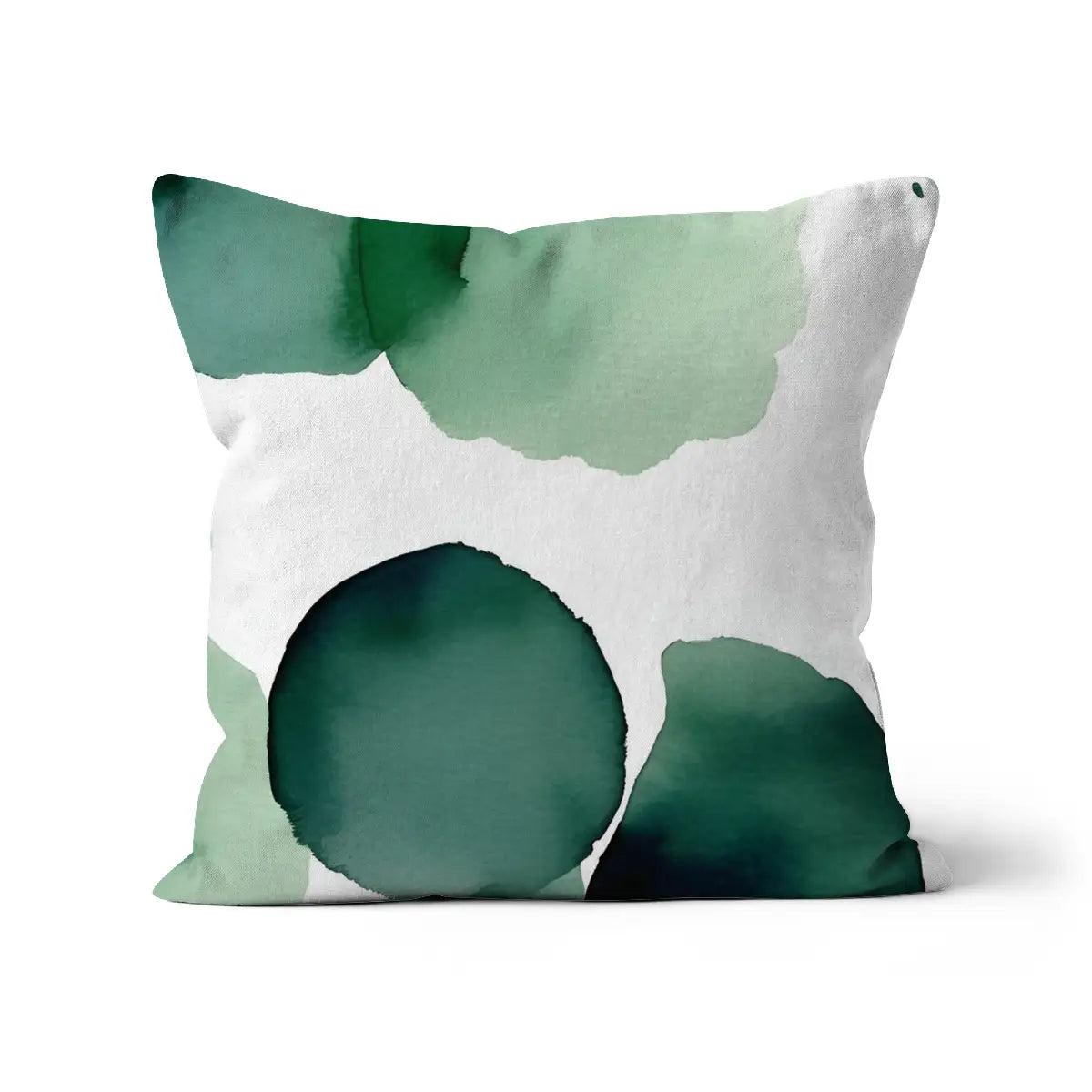 Organic Charm - Handmade Bespoke Cushion in Lush Green