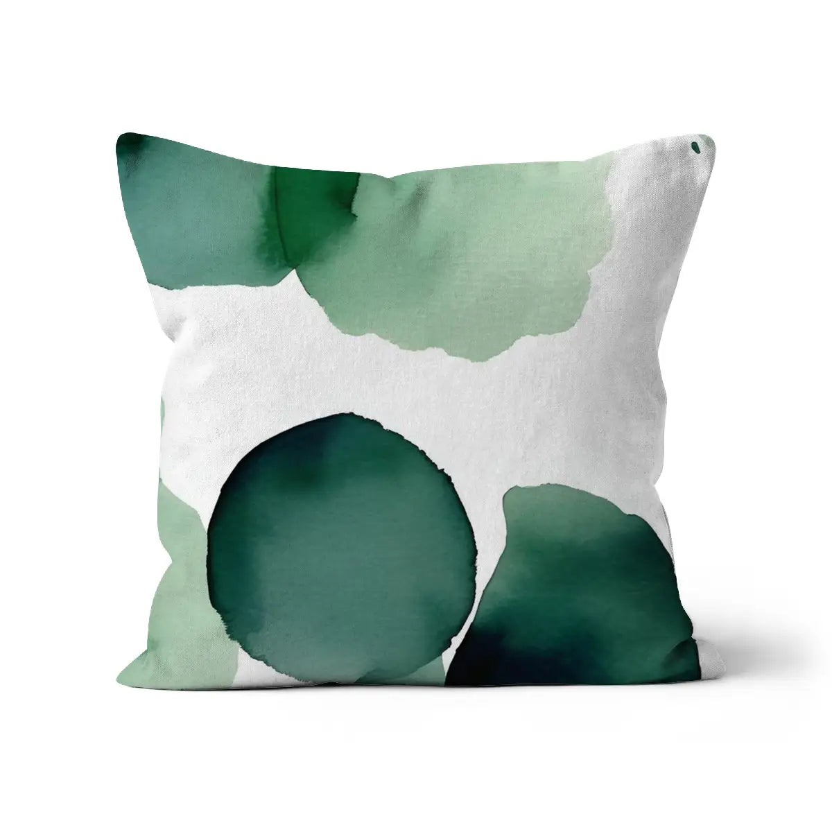 Organic Charm - Handmade Bespoke Cushion in Lush Green