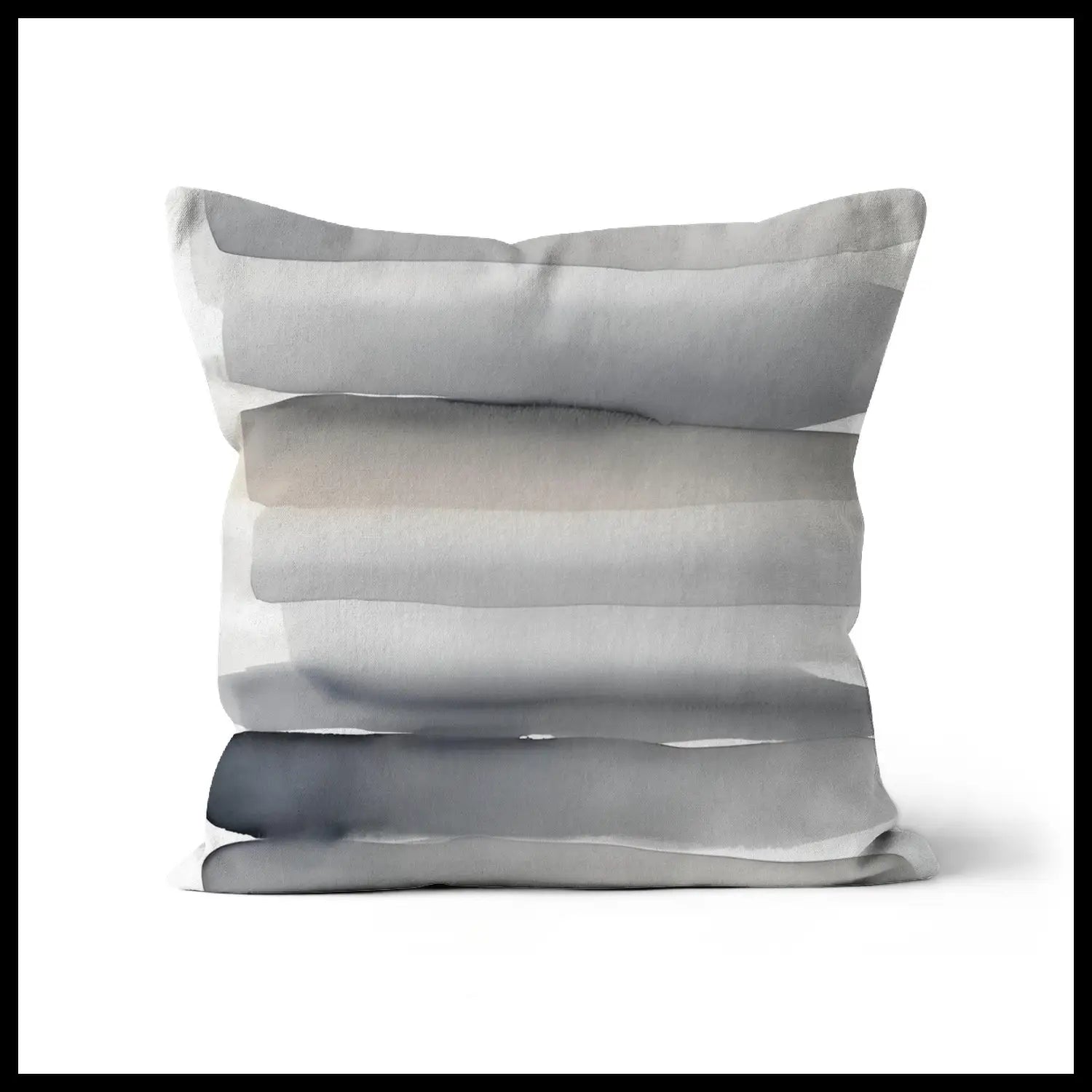 Tenderness throw pillow: handcrafted Nordic style minimalist décor