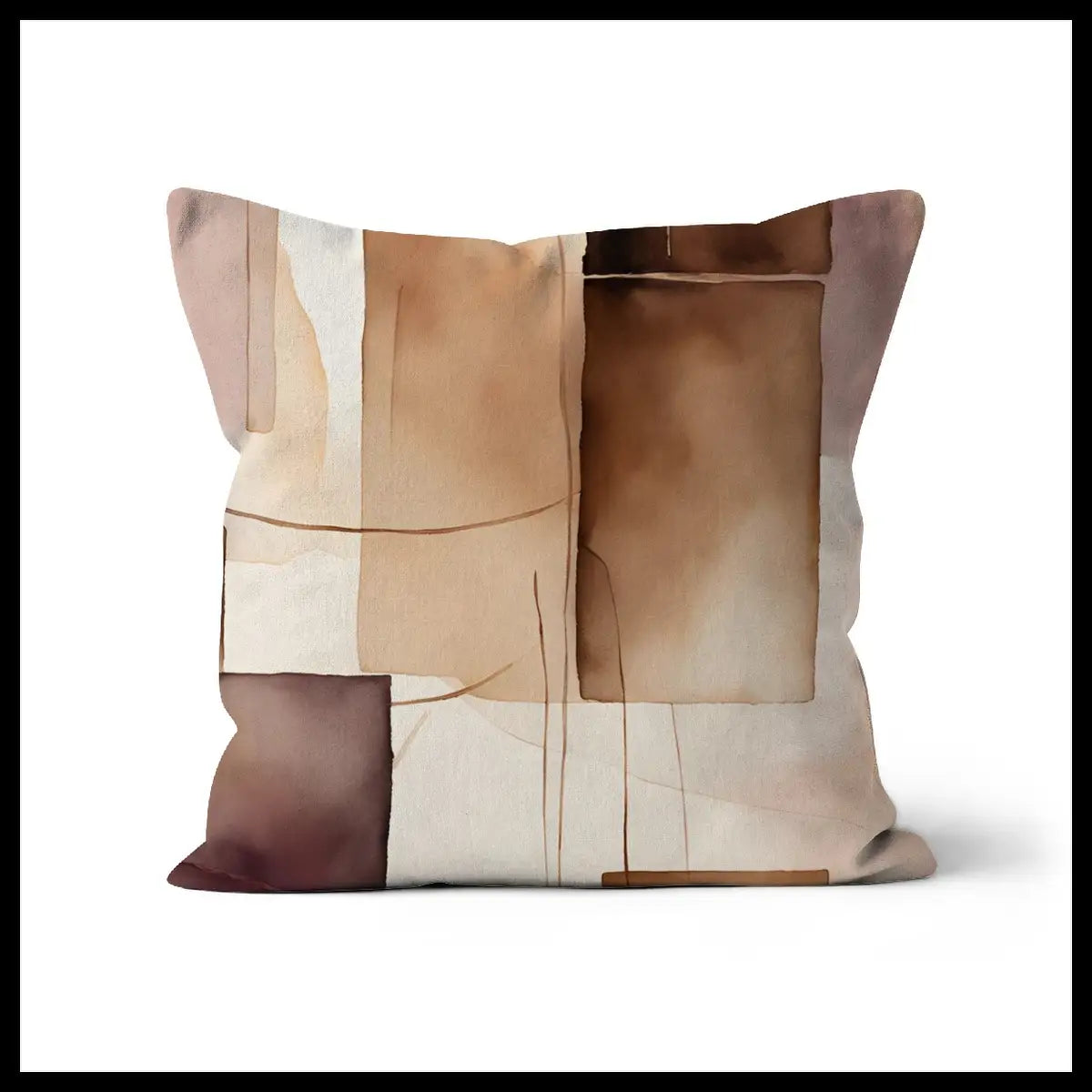 Quiet Reflection - Bespoke Cushion in Earthy Tones