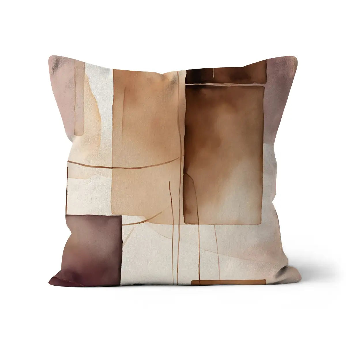 Quiet Reflection - Bespoke Cushion in Earthy Tones