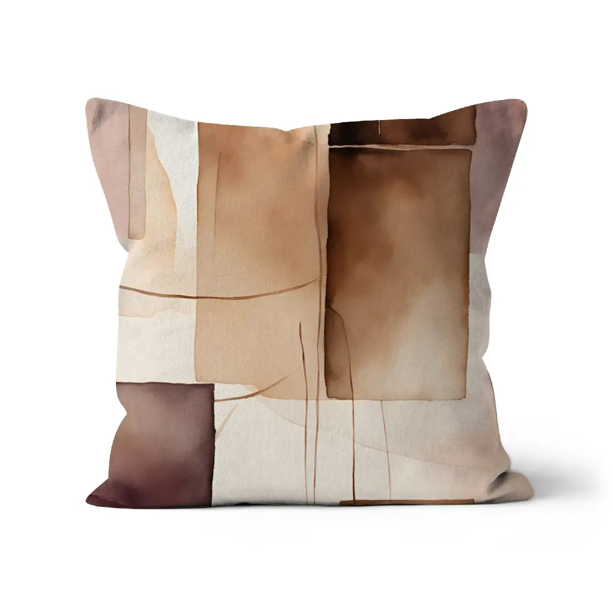 Quiet Reflection - Bespoke Cushion in Earthy Tones