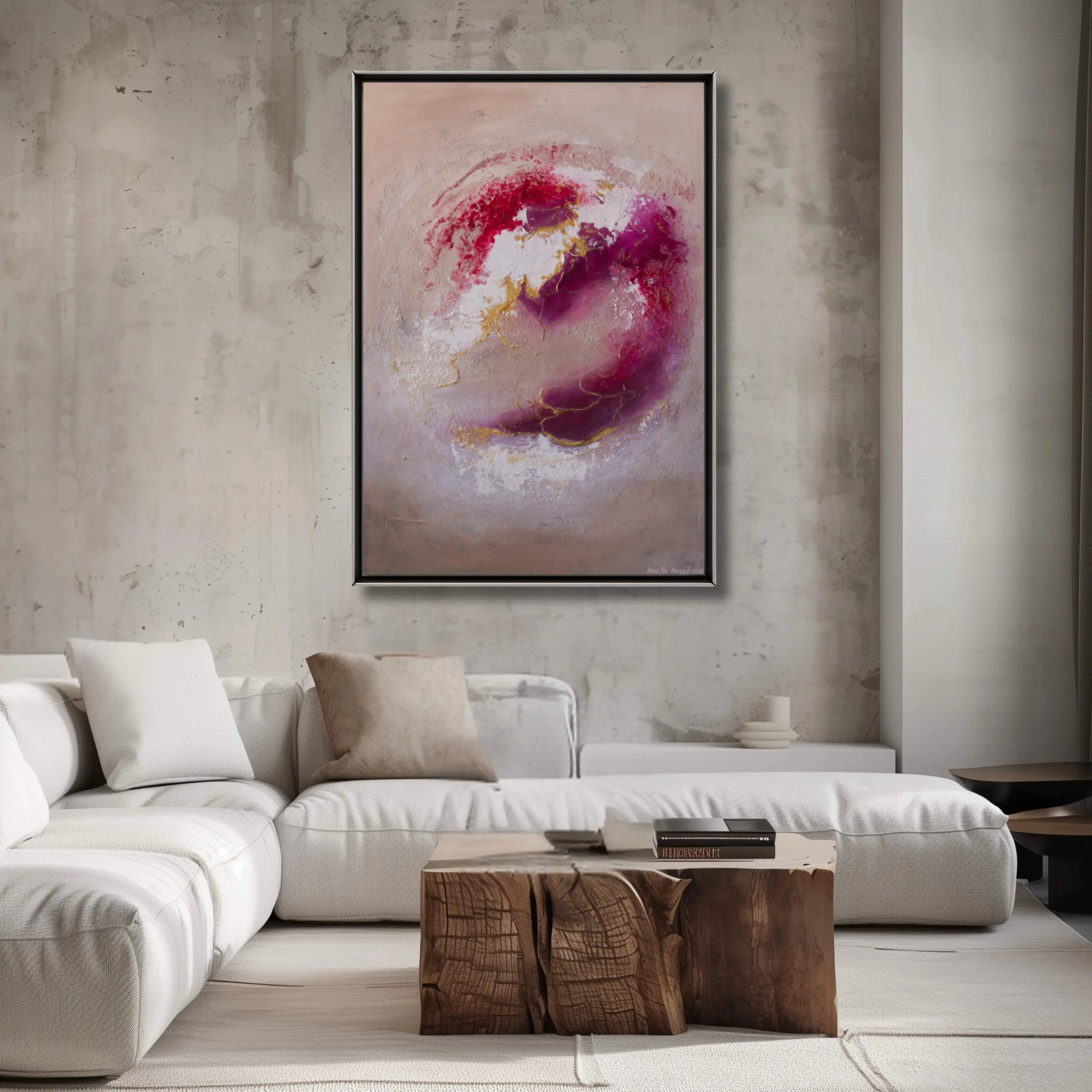 Anticipation | Vibrant Contemporary Art - Anez Ka Arts Luxury Wall Art