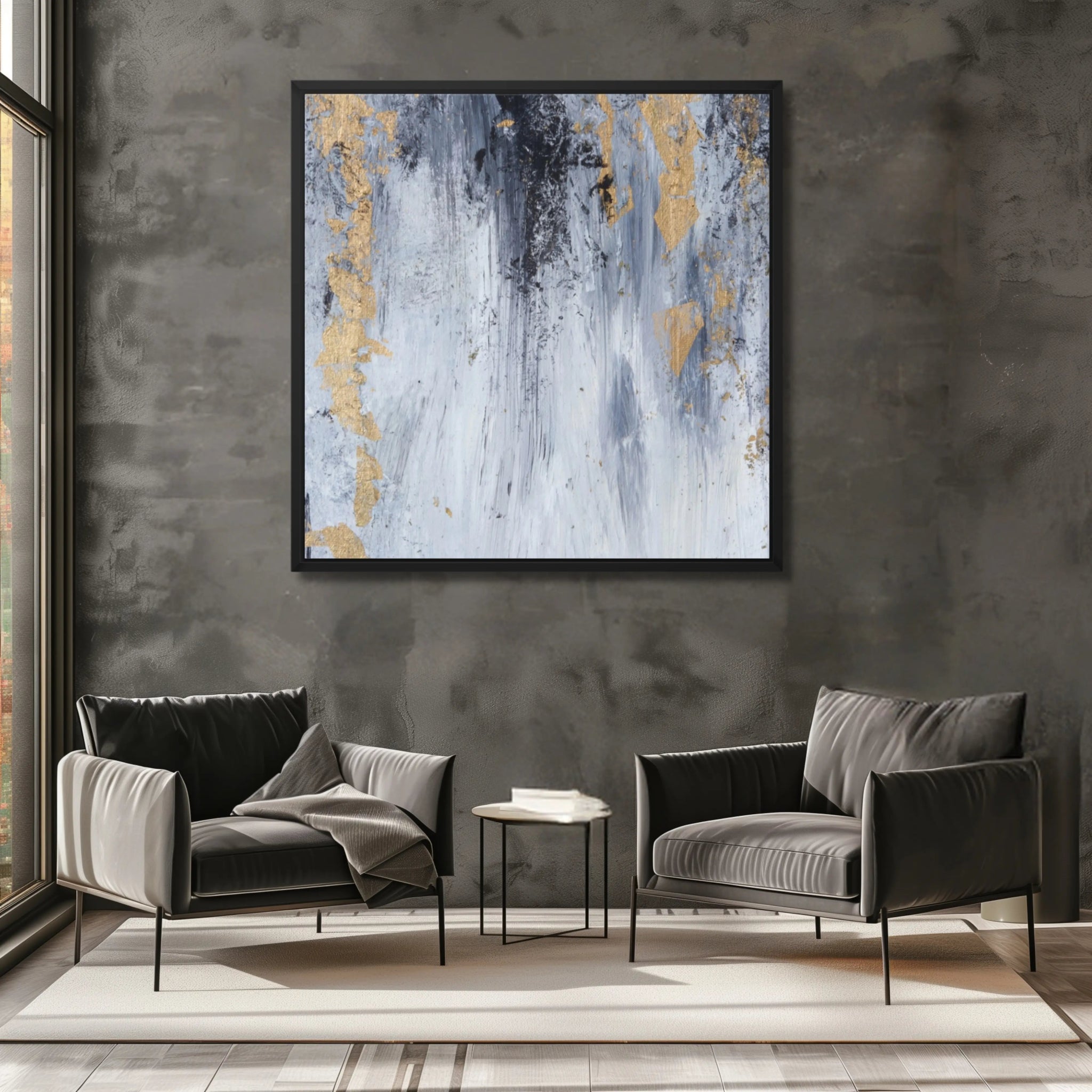 Beyond the Veil | Luxury Canvas Art in Black and White - Anez Ka Arts Luxury Wall Art