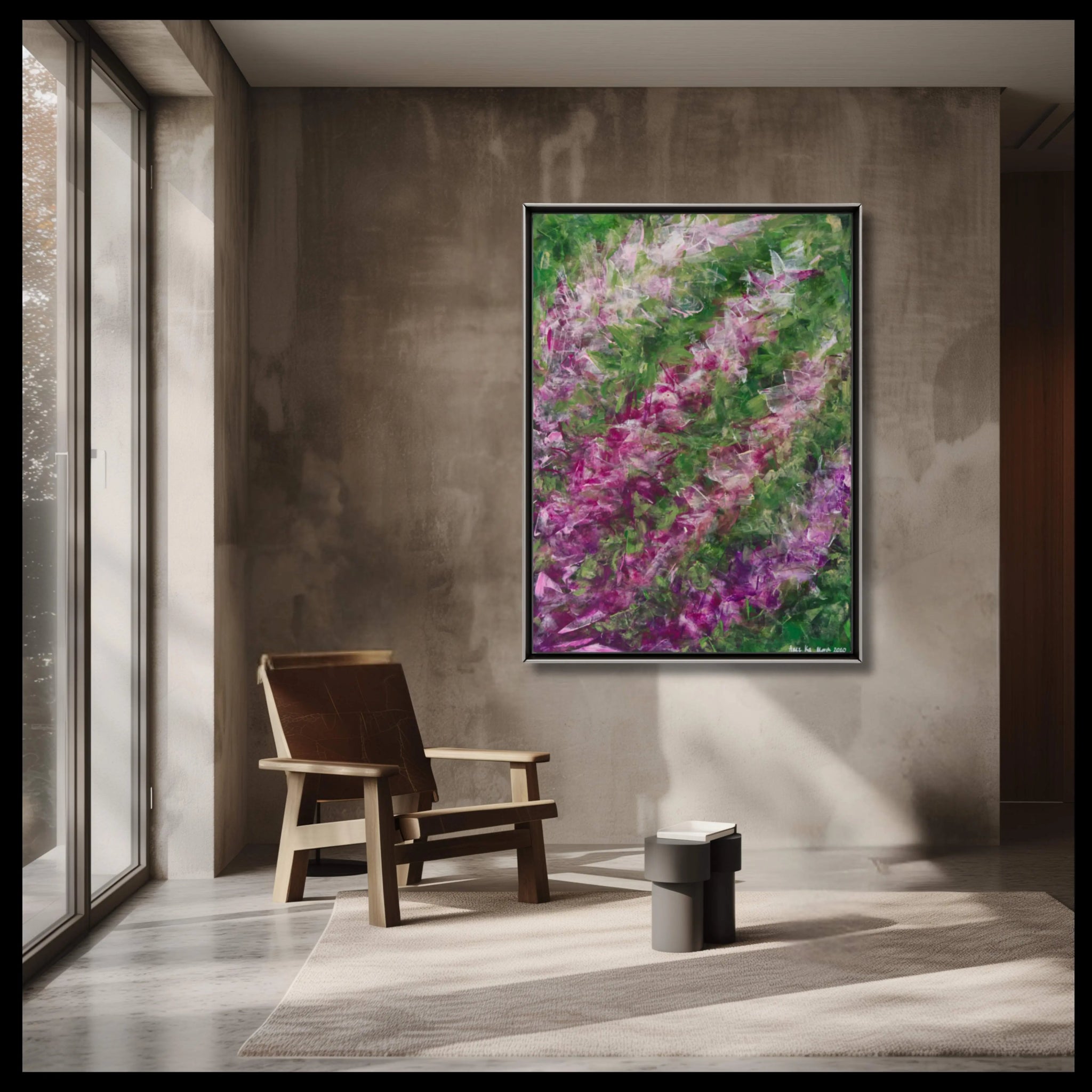 Blossom | Large Original Abstract Art for Modern Homes - Anez Ka Arts Luxury Wall Art