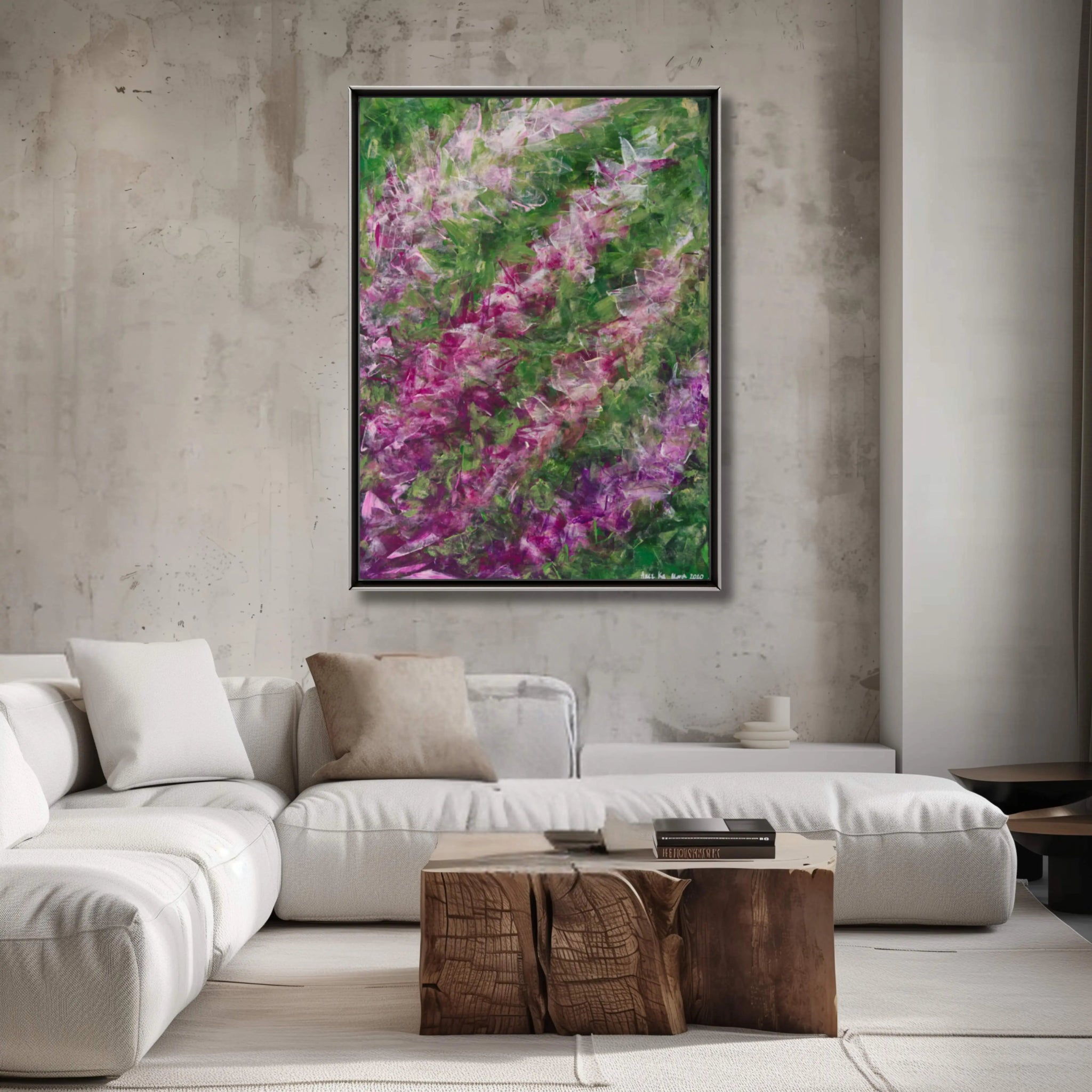 Blossom | Large Original Abstract Art for Modern Homes - Anez Ka Arts Luxury Wall Art