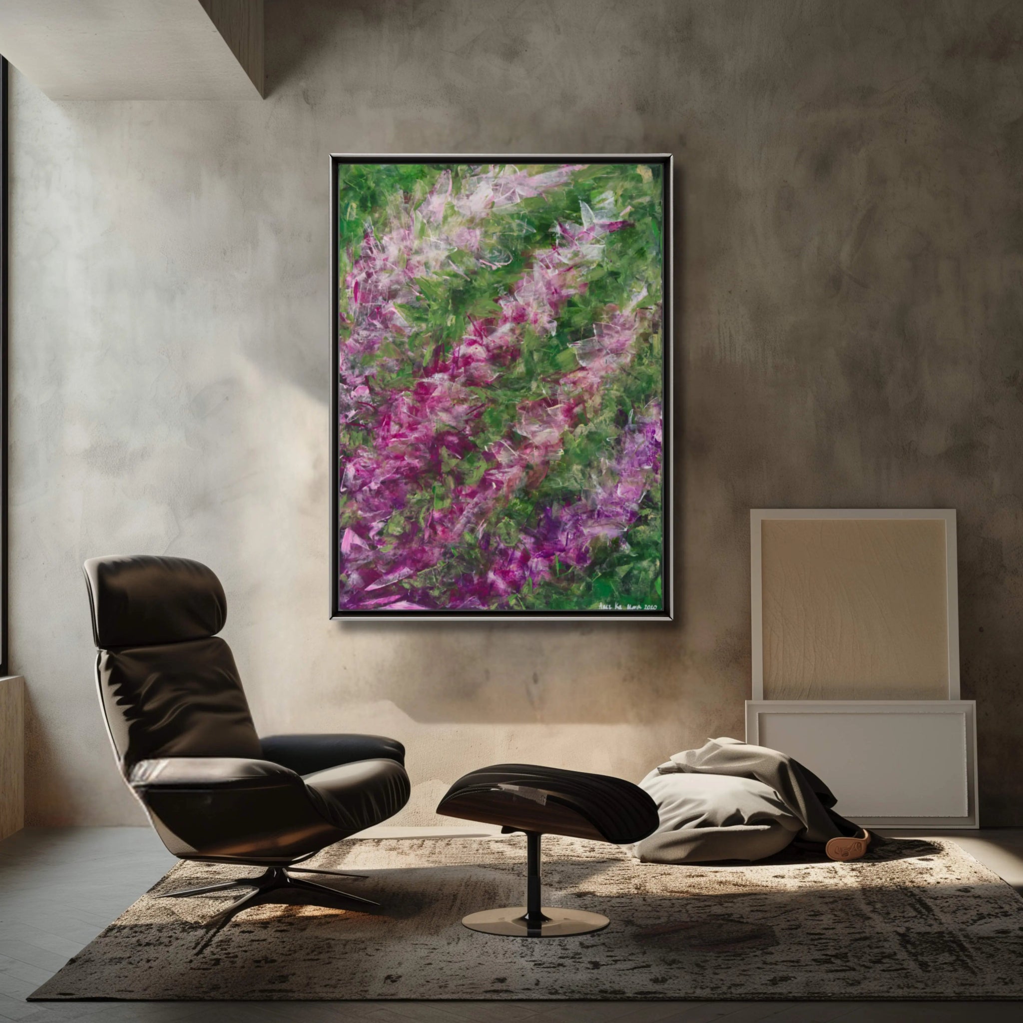 Blossom | Large Original Abstract Art for Modern Homes - Anez Ka Arts Luxury Wall Art