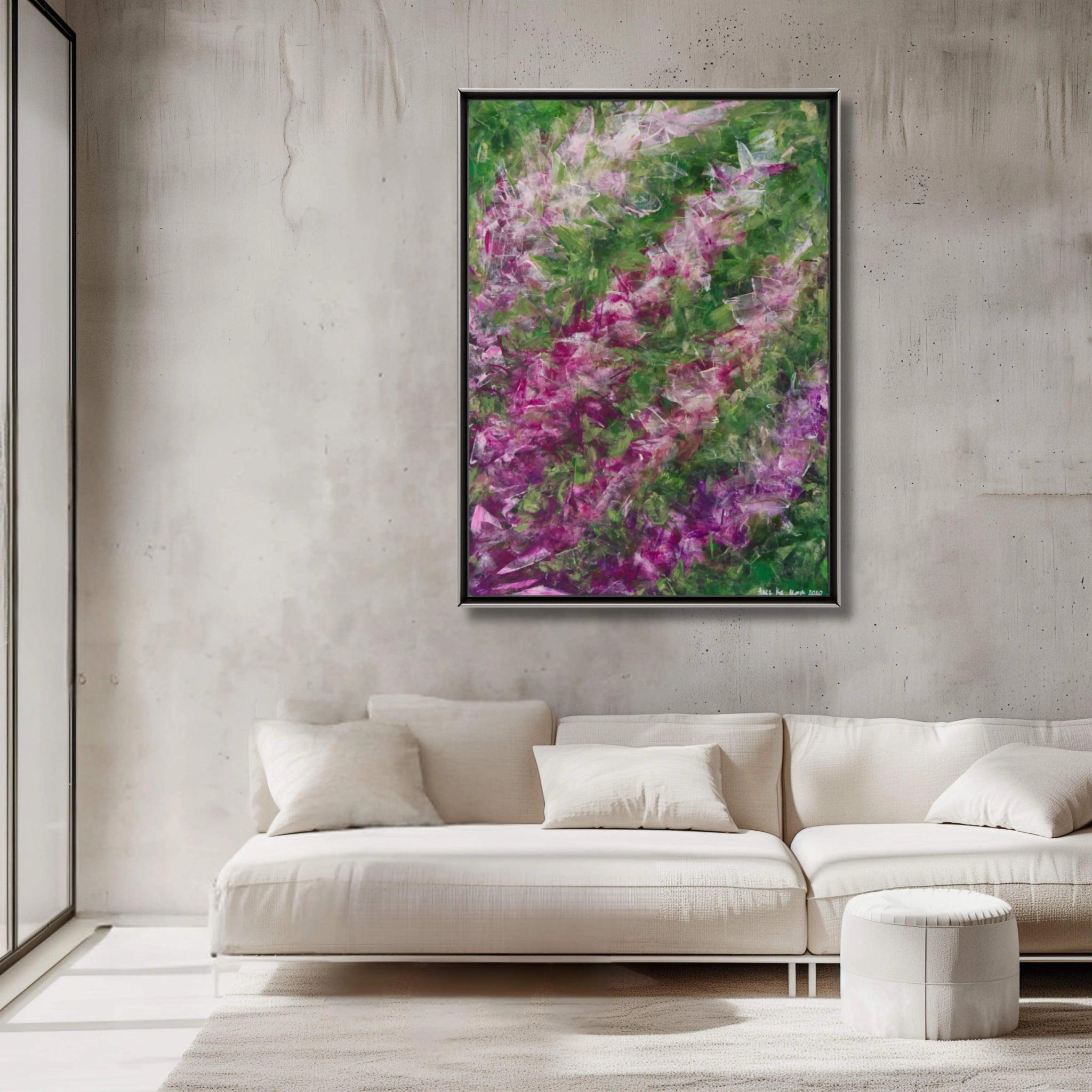 Blossom | Large Original Abstract Art for Modern Homes - Anez Ka Arts Luxury Wall Art