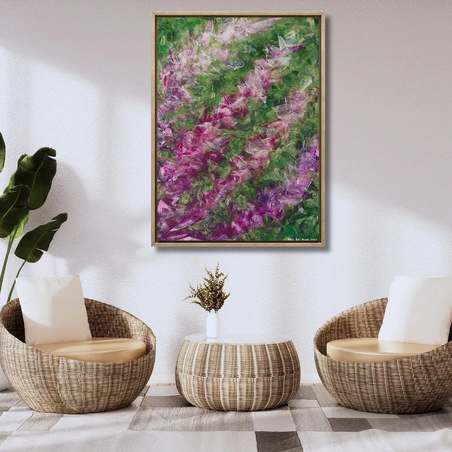 Blossom | Large Original Abstract Art for Modern Homes - Anez Ka Arts Luxury Wall Art