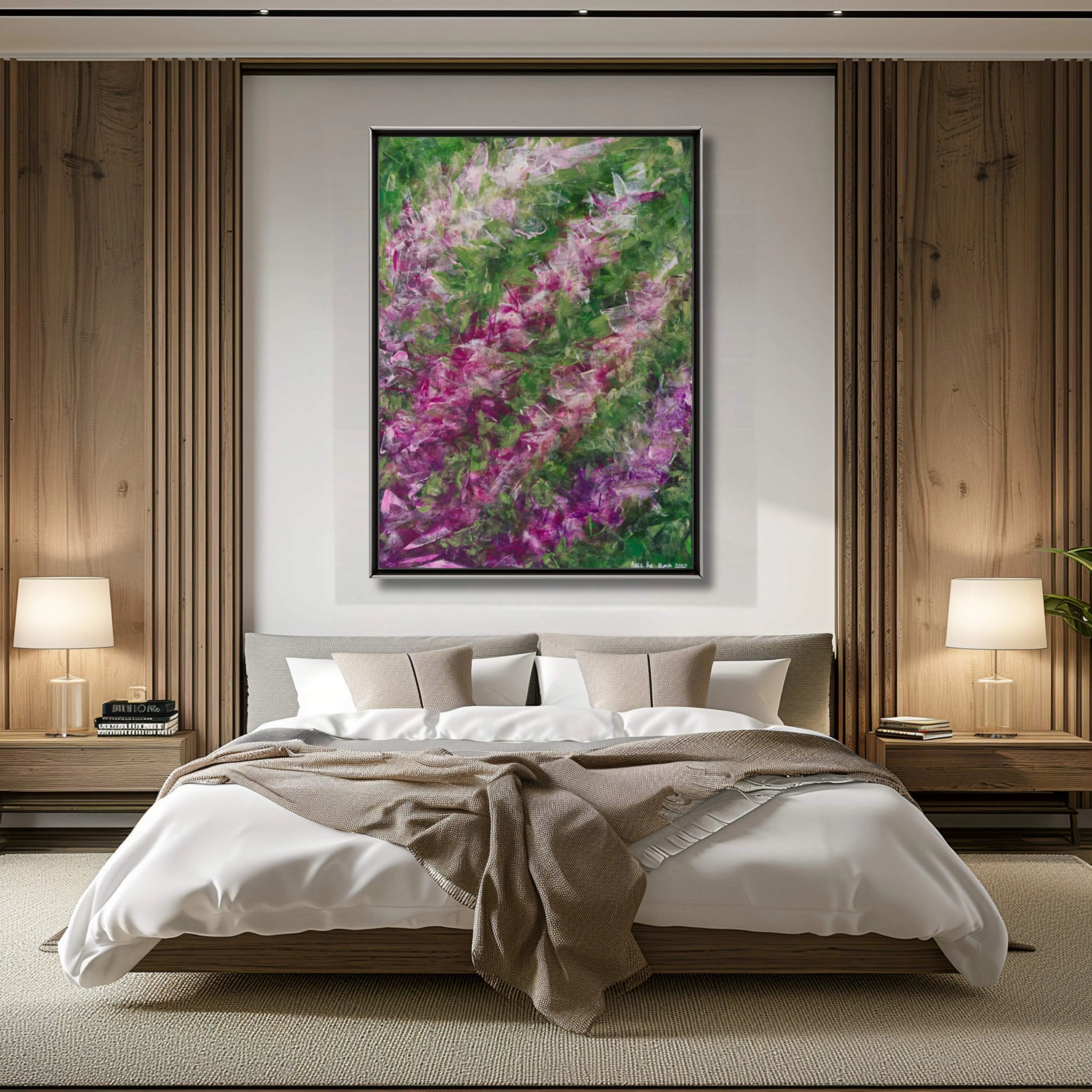 Blossom | Large Original Abstract Art for Modern Homes - Anez Ka Arts Luxury Wall Art