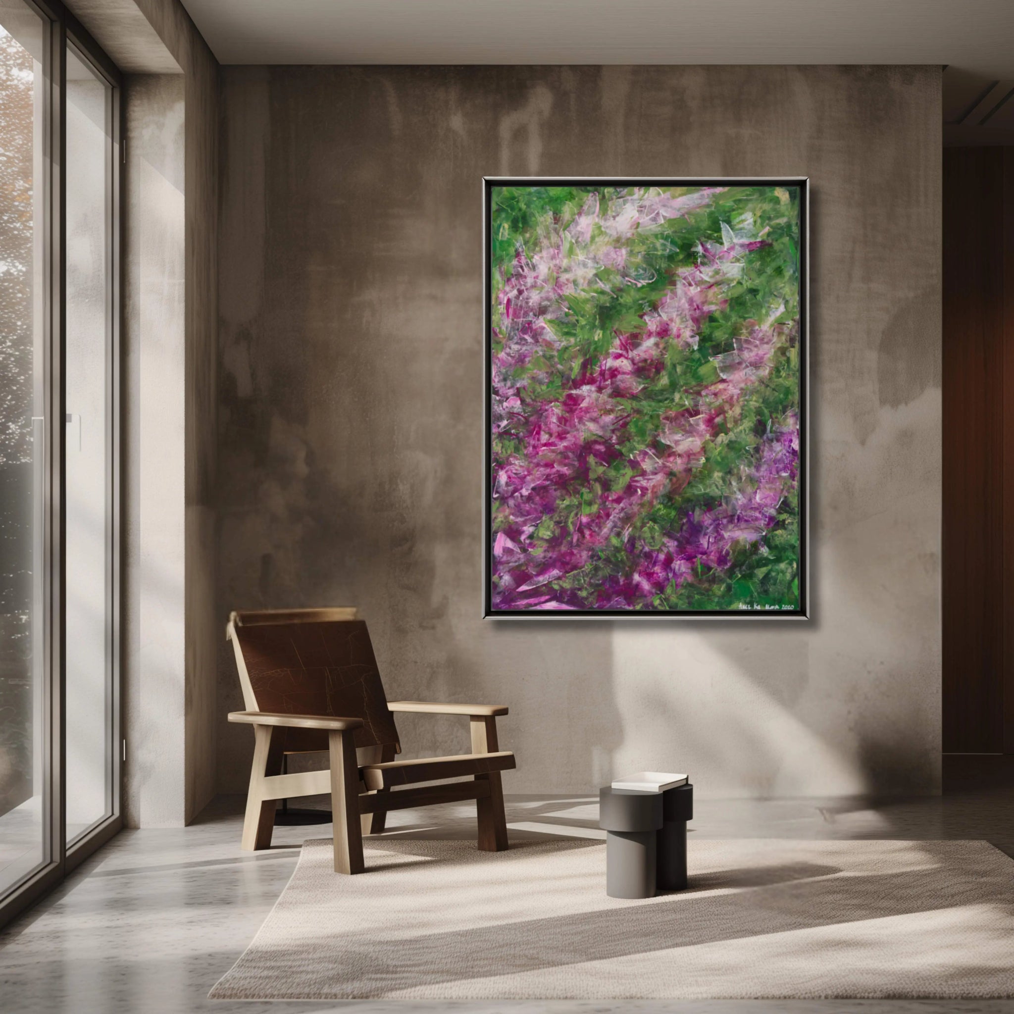 Blossom | Large Original Abstract Art for Modern Homes - Anez Ka Arts Luxury Wall Art