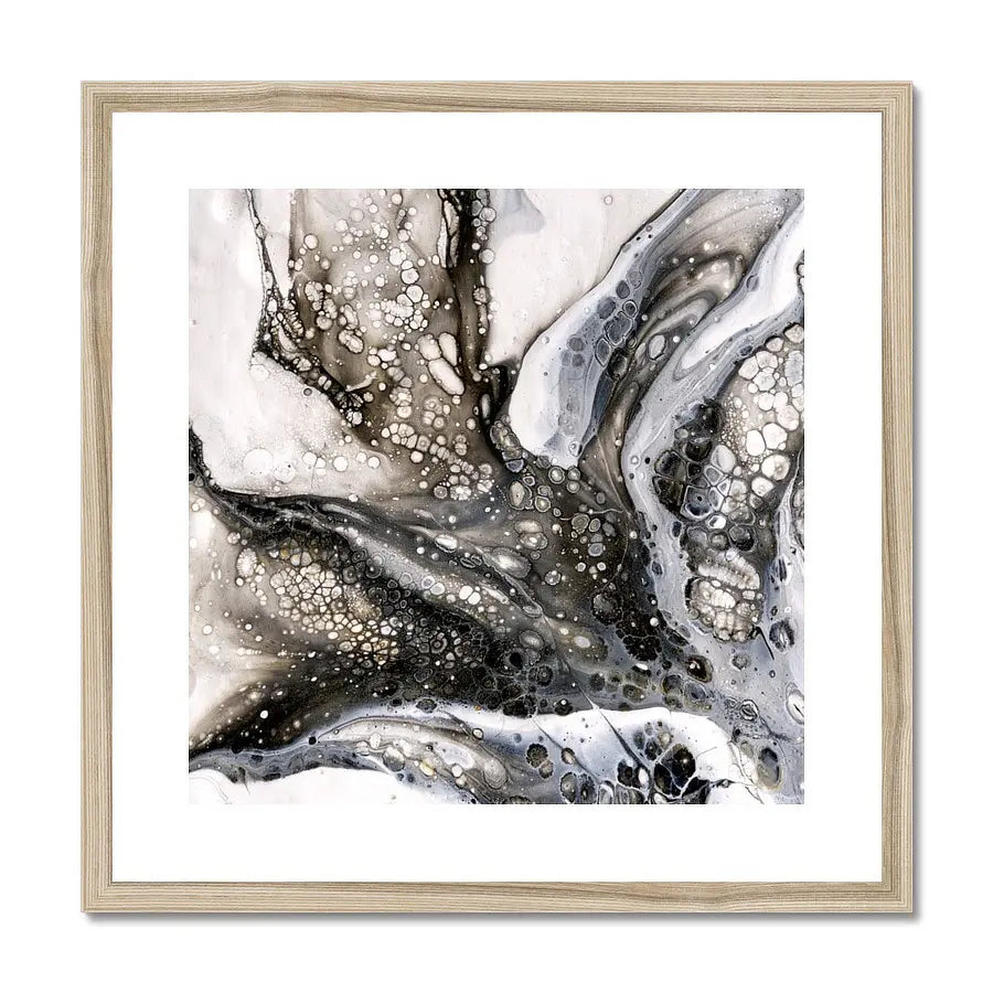 Monochrome Attraction - framed wall art in black and white