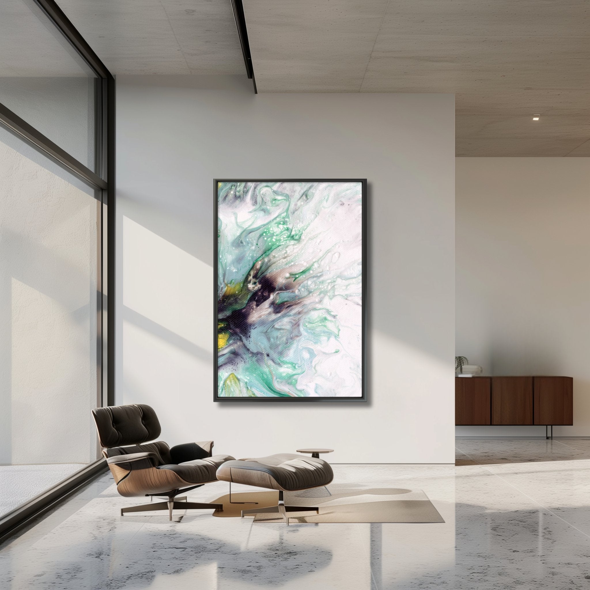 Celestial Embrace | Luxury Wall Art Print - Anez Ka Arts Luxury Wall Art