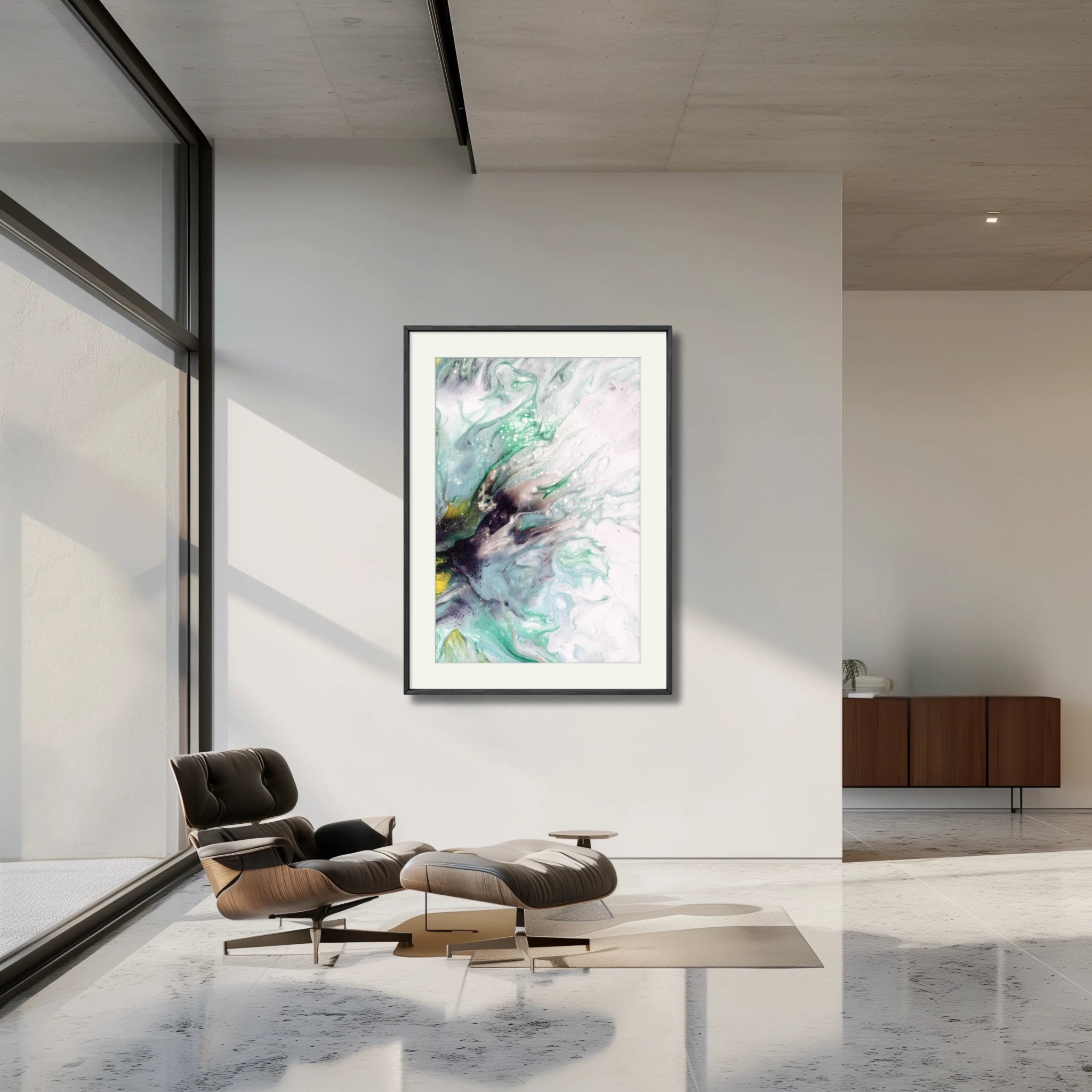 Celestial Embrace | Luxury Wall Art Print - Anez Ka Arts Luxury Wall Art