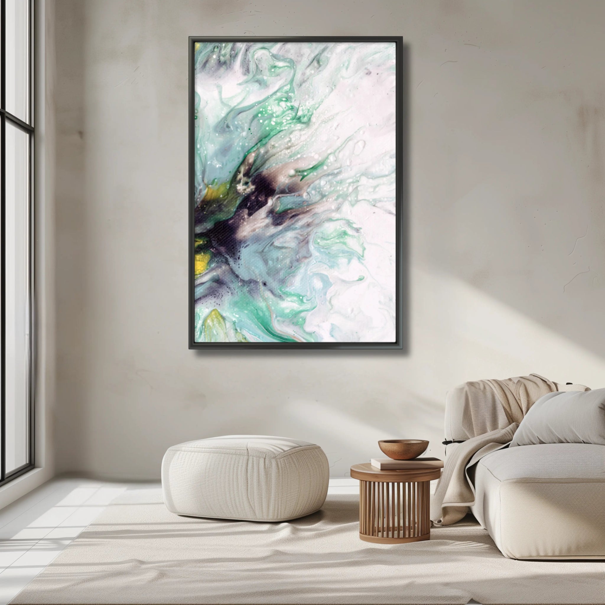 Celestial Embrace | Luxury Wall Art Print - Anez Ka Arts Luxury Wall Art