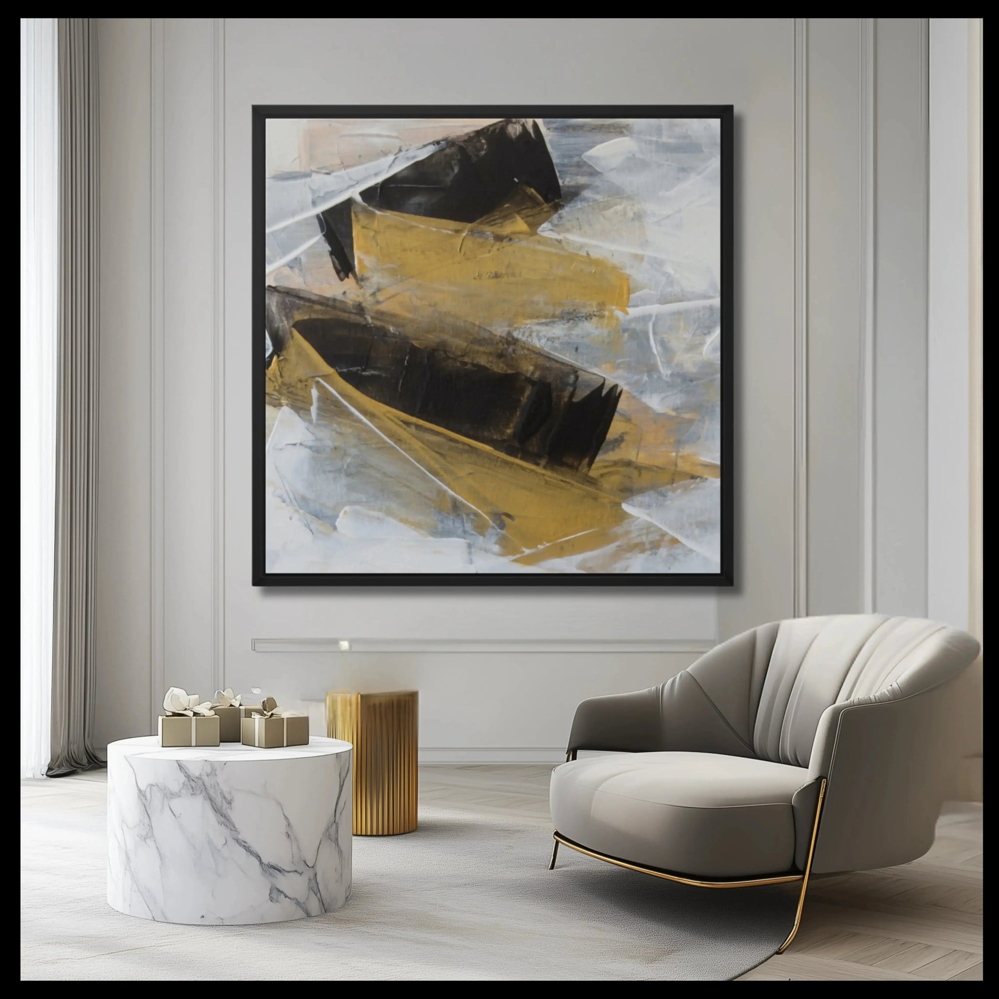 Detour to Deluxe | Exclusive Canvas Wall Art for Living room - Anez Ka Arts Luxury Wall Art