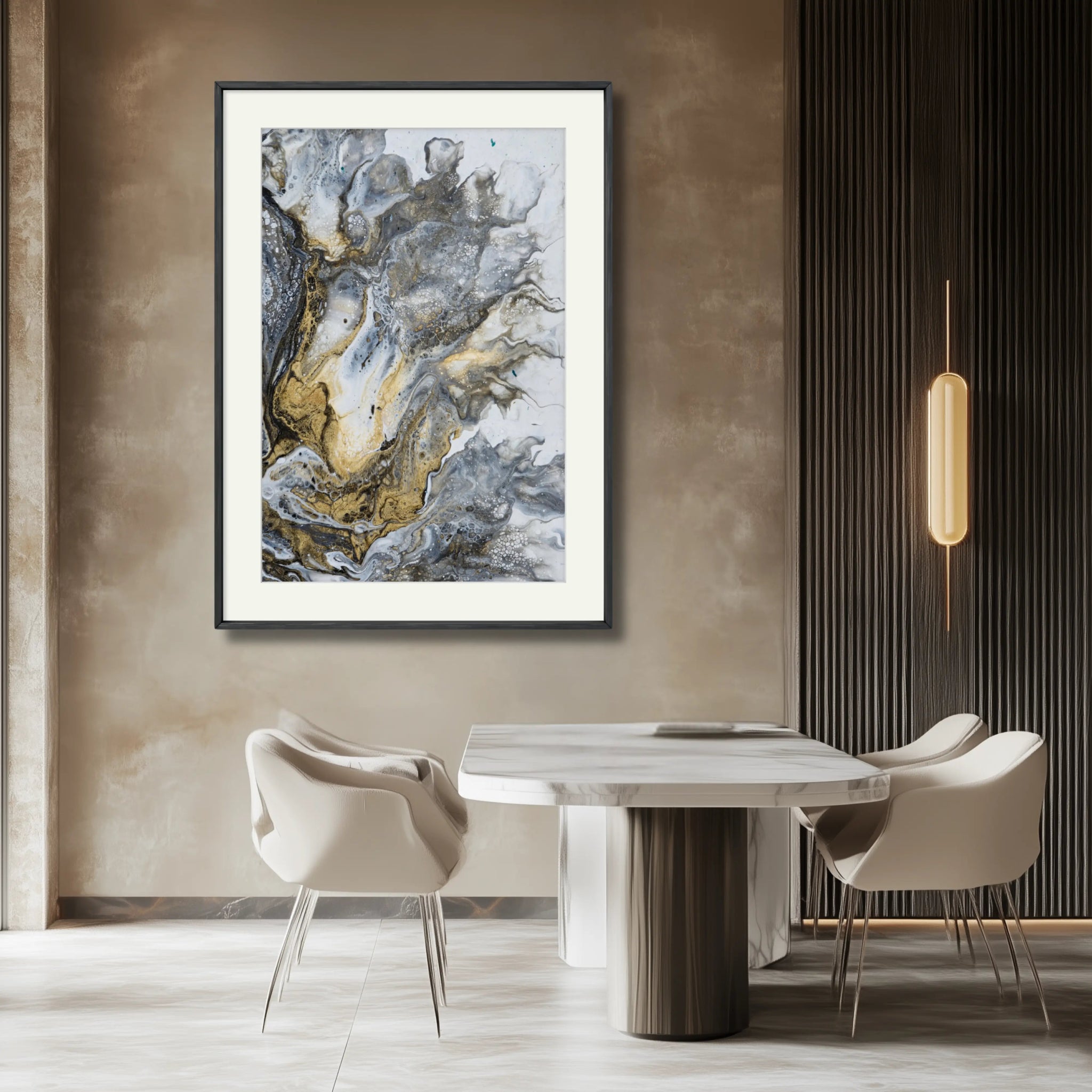 Elegance Unveiled | Luxury Framed Fine Art Print - Anez Ka Arts Luxury Wall Art