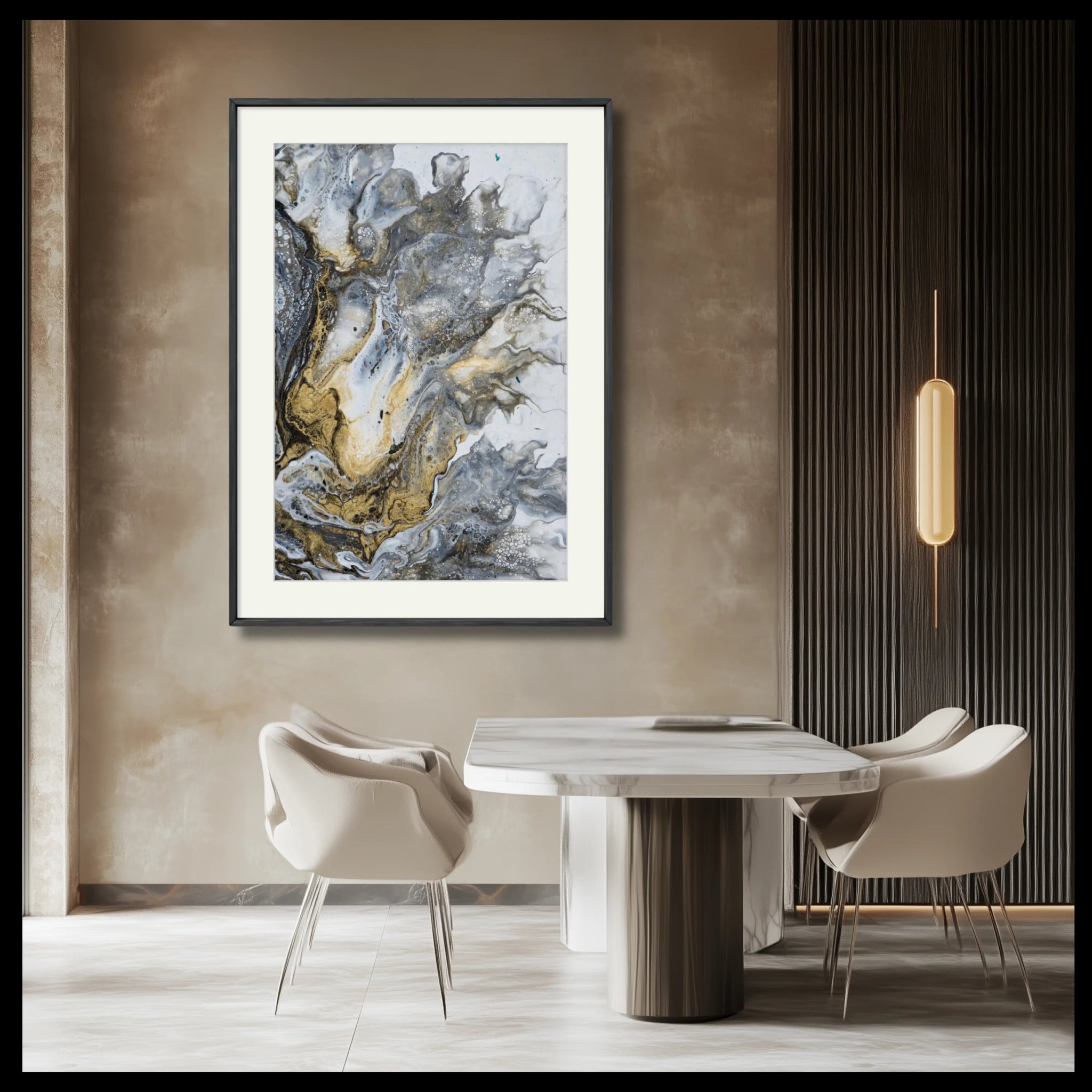 Elegance Unveiled | Luxury Framed Fine Art Print - Anez Ka Arts Luxury Wall Art