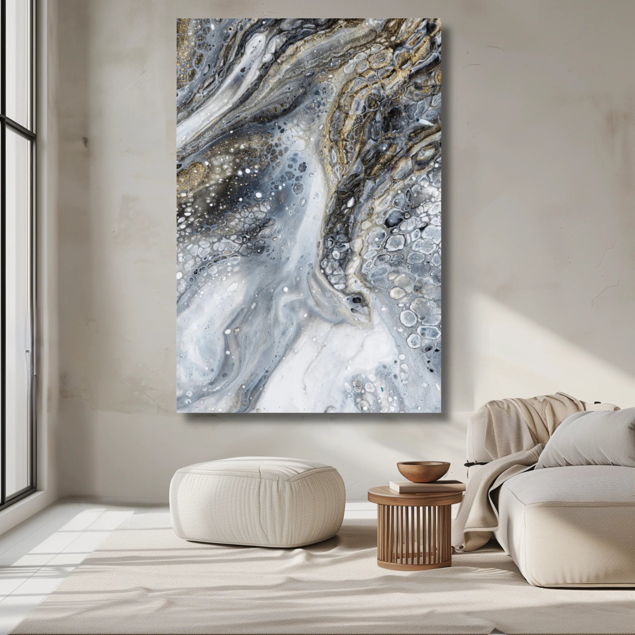 Everlasting | Large Luxury Wall Art for Living Room - Anez Ka Arts Luxury Wall Art