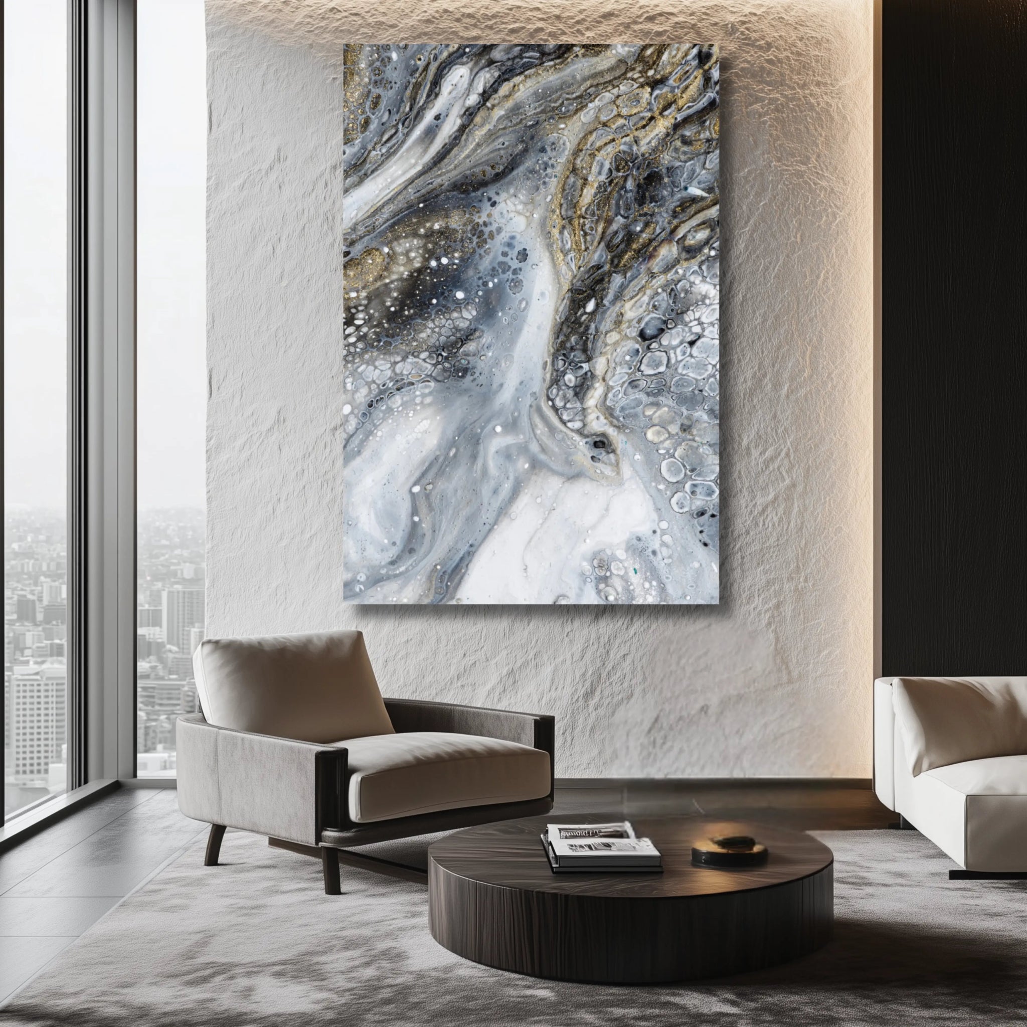 Everlasting | Large Luxury Wall Art for Living Room - Anez Ka Arts Luxury Wall Art