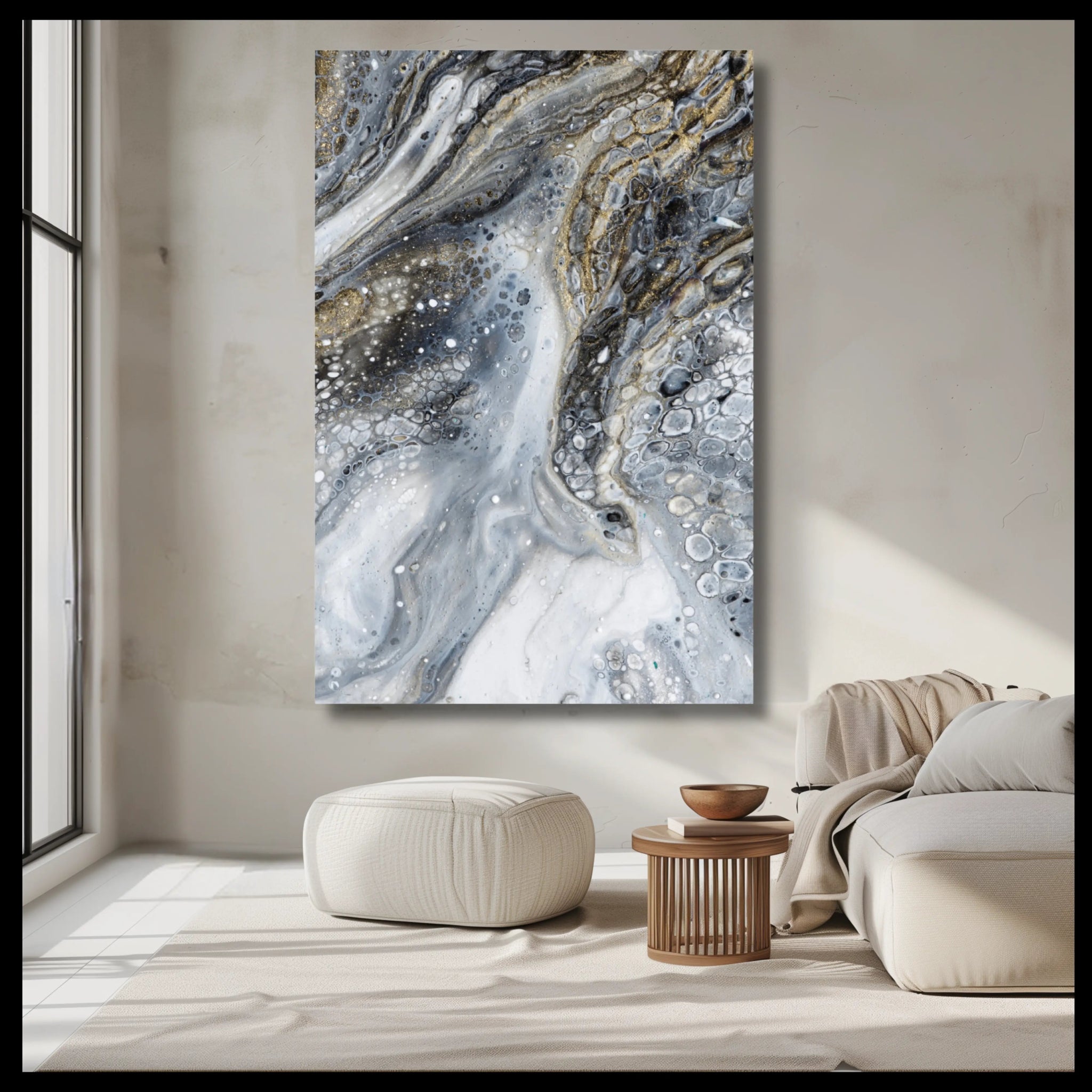 Everlasting | Large Luxury Wall Art for Living Room - Anez Ka Arts Luxury Wall Art