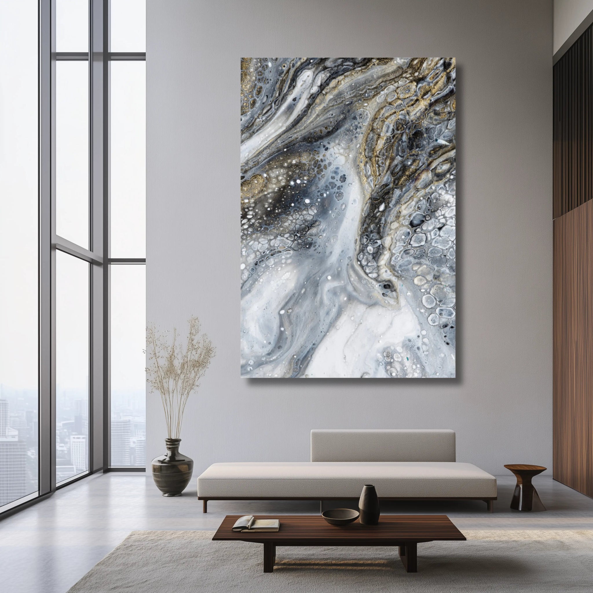 Everlasting | Large Luxury Wall Art for Living Room - Anez Ka Arts Luxury Wall Art