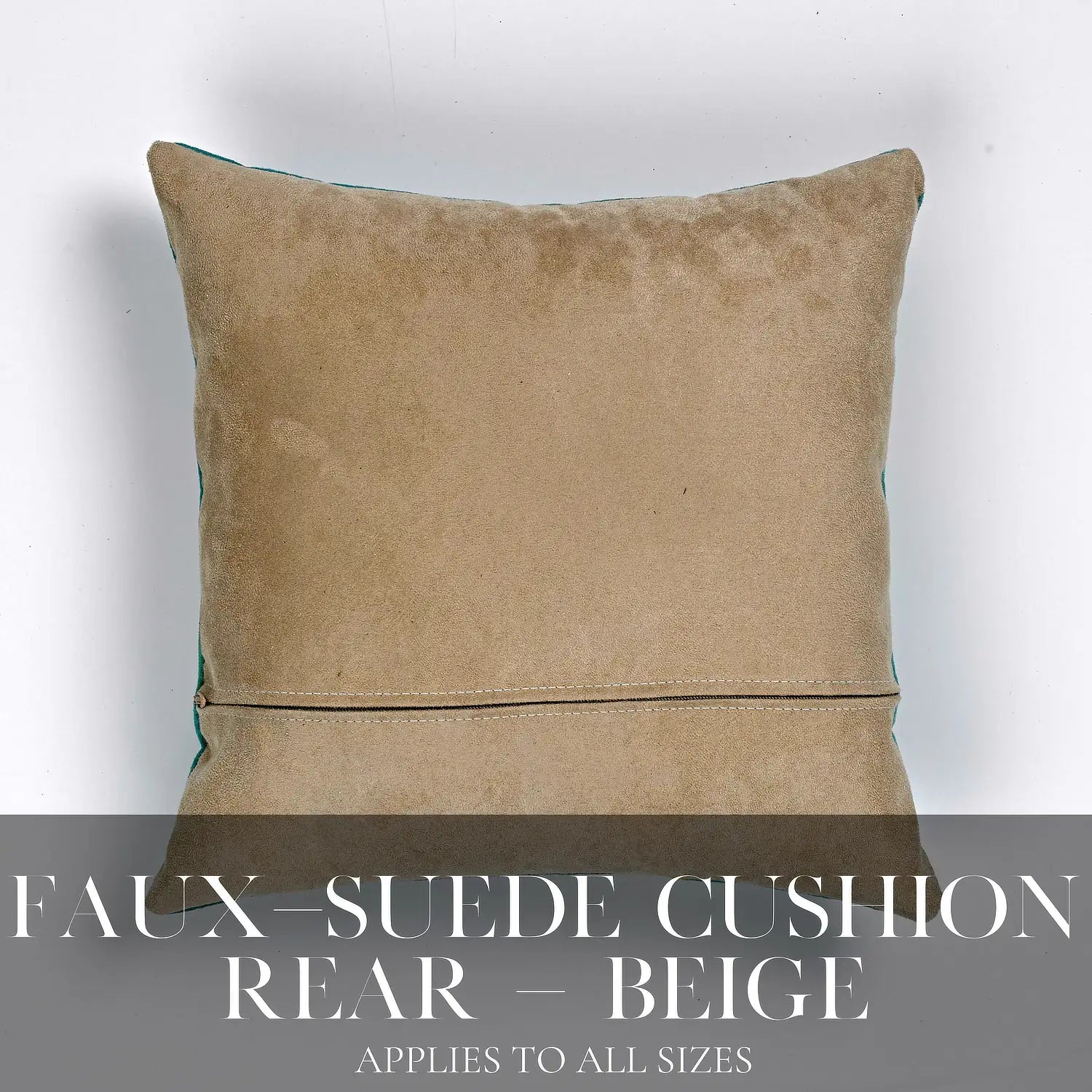 Understated Elegance - Bespoke Beige and Mauve Cushion