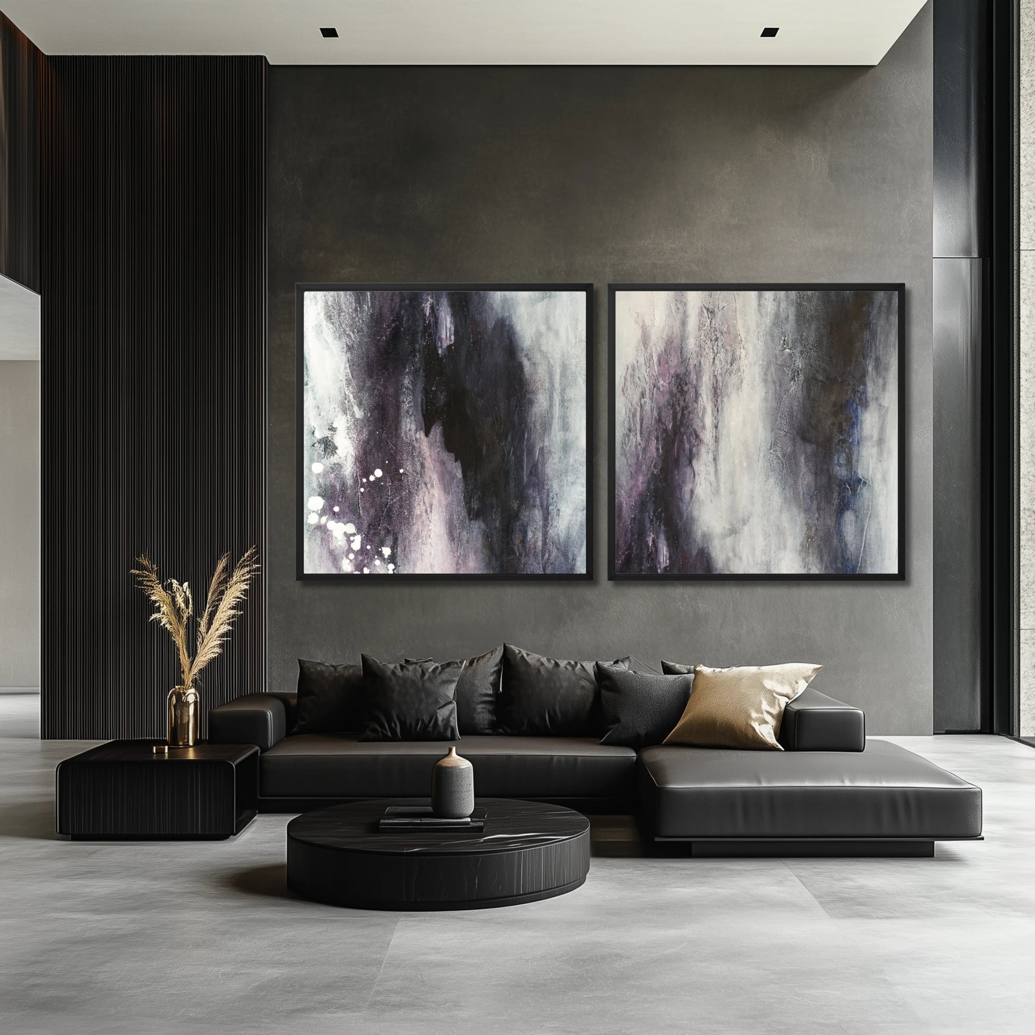 Magnificent Duo | Luxury Wall Art Set for Contemporary Homes - Anez Ka Arts Luxury Wall Art