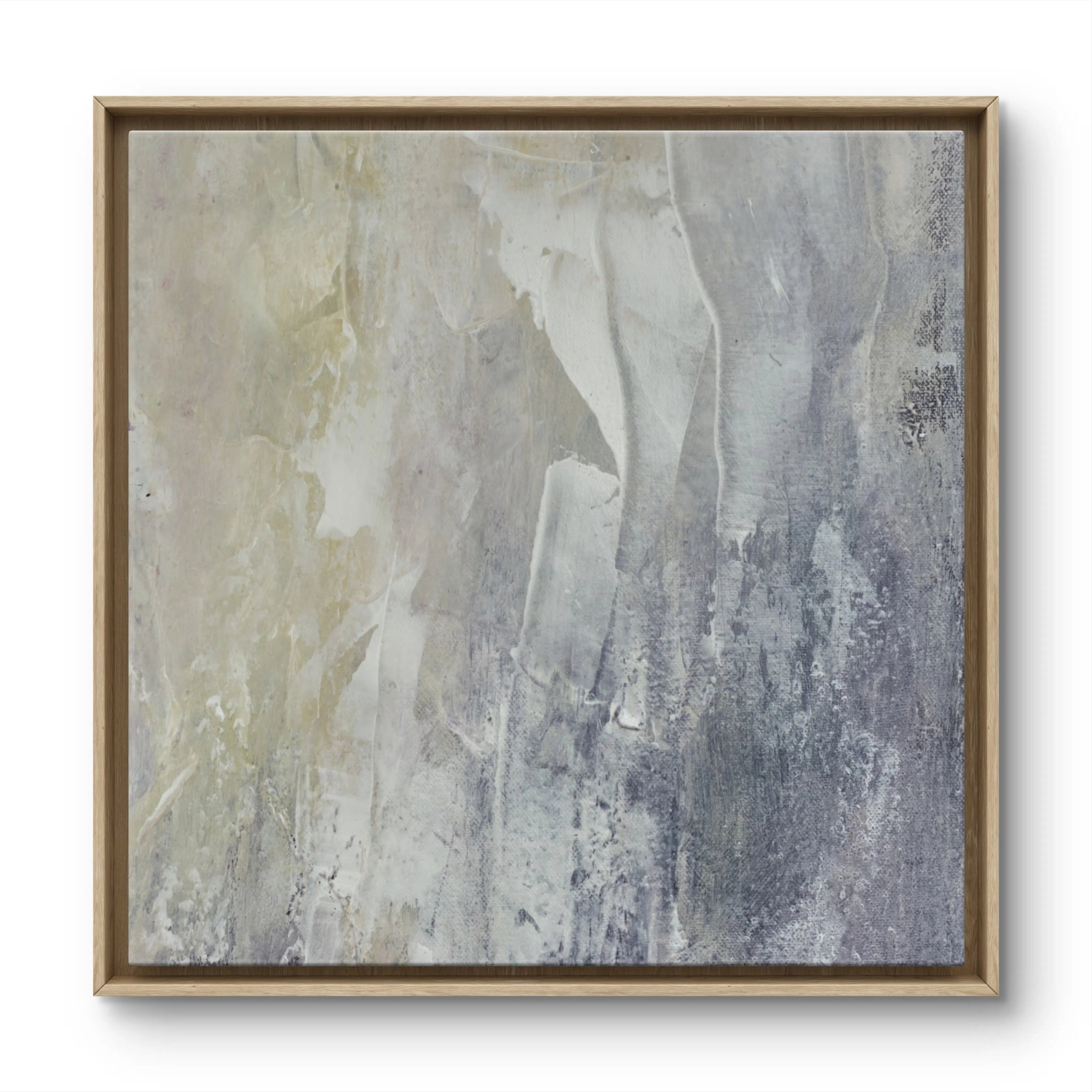 Misty Delight | Minimalist Wall Art Print For Neutral Living Room - Anez Ka Arts Luxury Wall Art