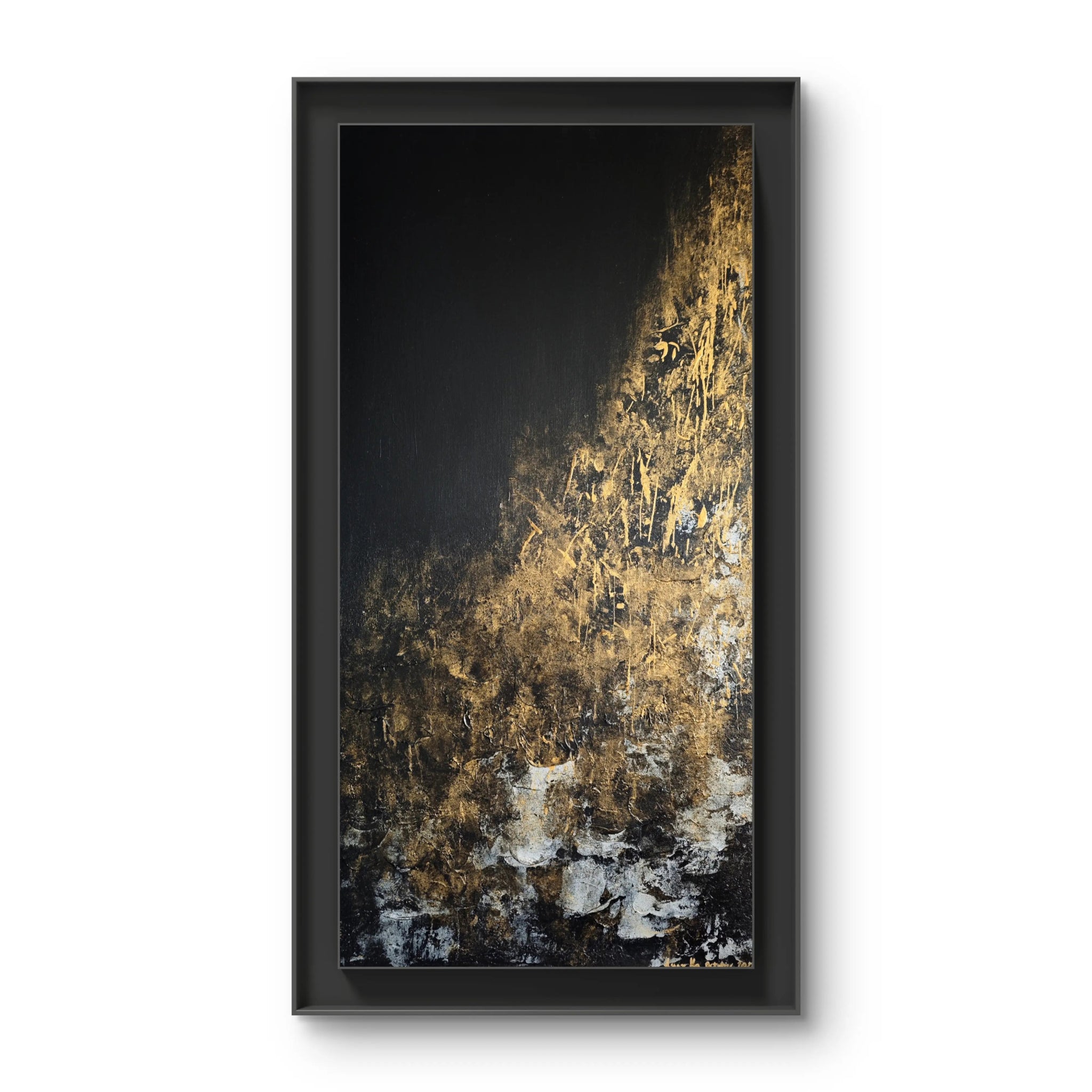 Noir Elegance | Large Framed Wall Art for Living room - Anez Ka Arts Luxury Wall Art