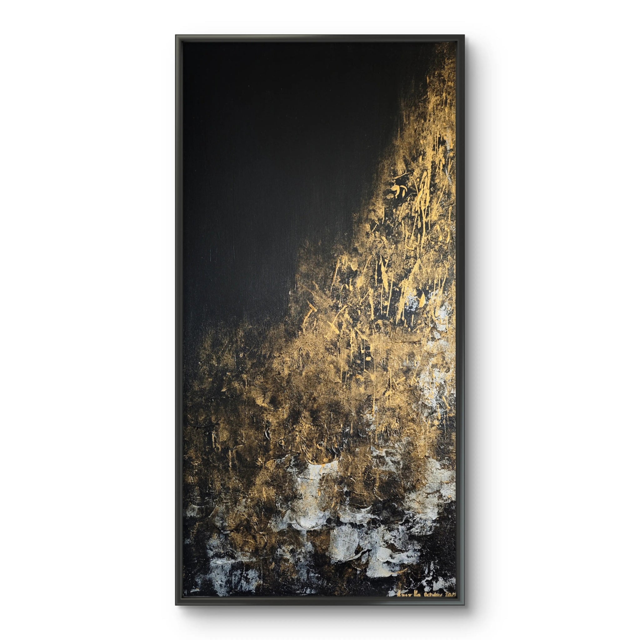 Noir Elegance | Large Framed Wall Art for Living room - Anez Ka Arts Luxury Wall Art