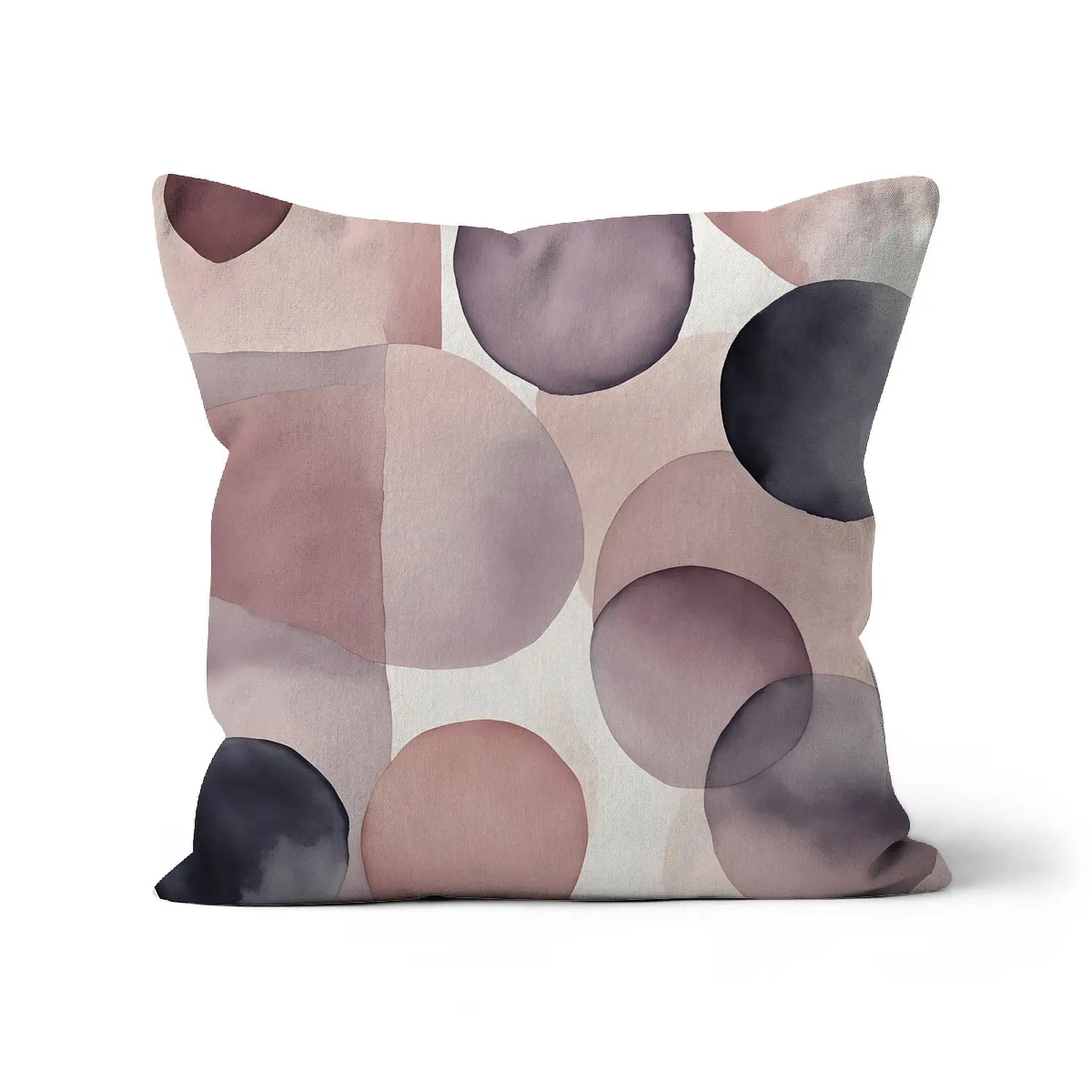 Peaceful Pause - Chic Minimalist Nordic Style Throw Pillow