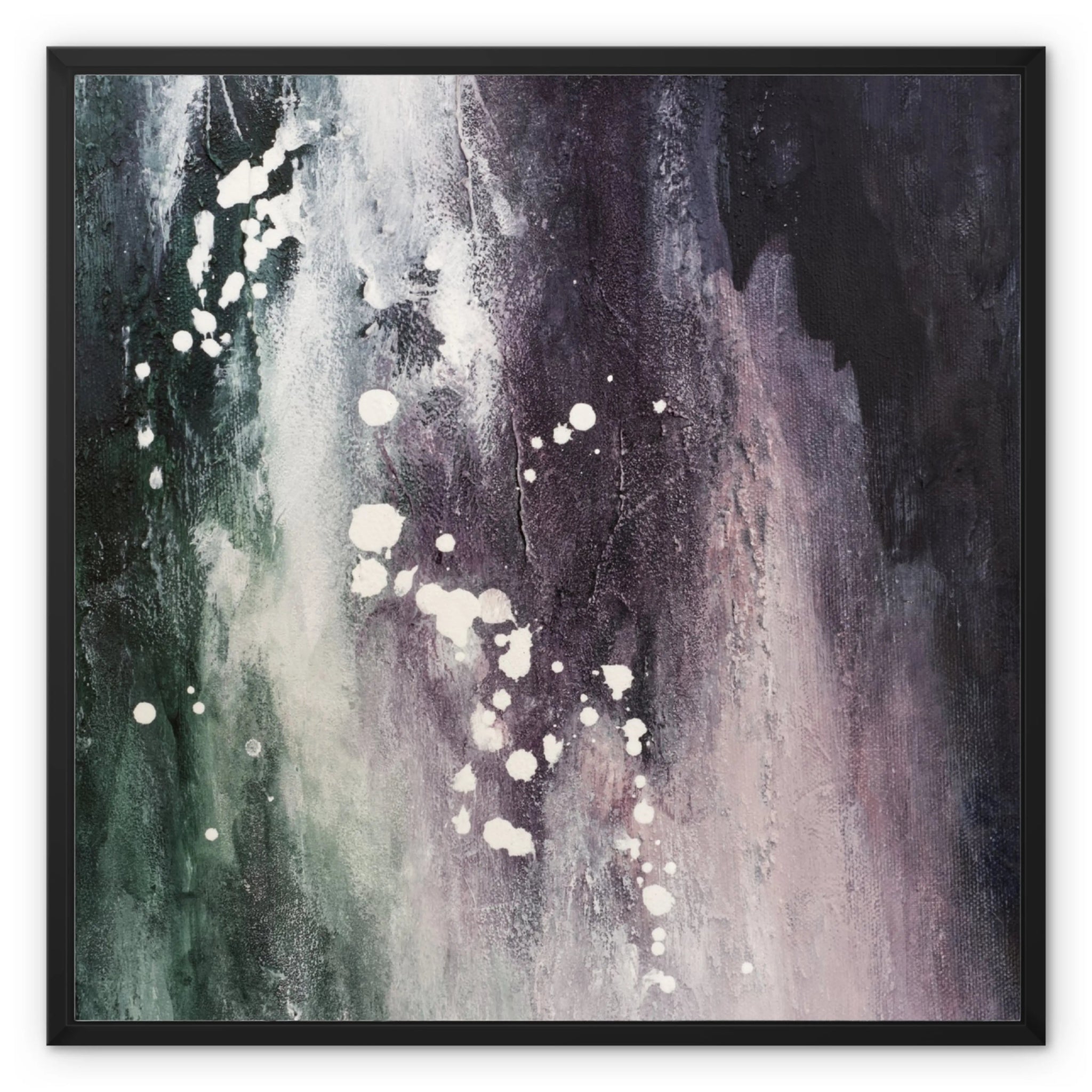 Soft Luxe | Framed Canvas Art - Anez Ka Arts Luxury Wall Art