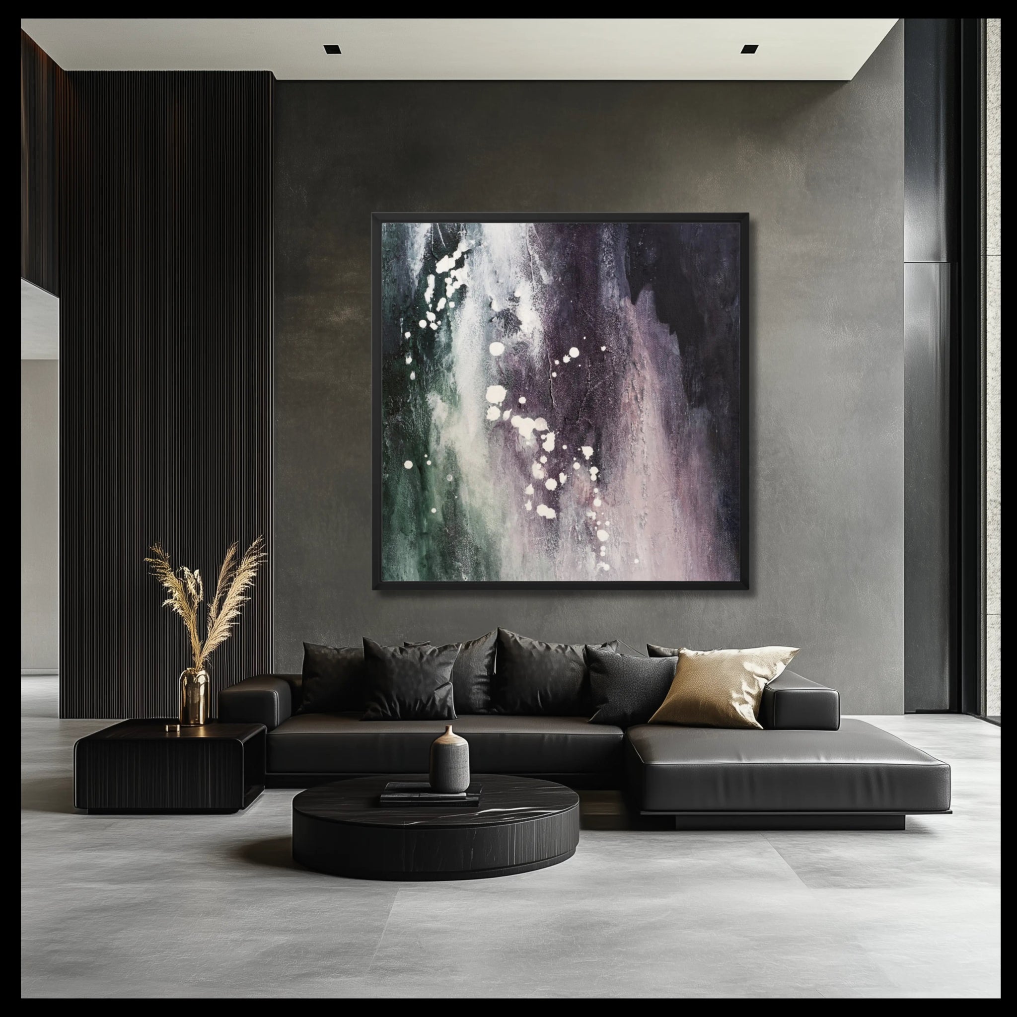 Soft Luxe | Framed Canvas Art - Anez Ka Arts Luxury Wall Art